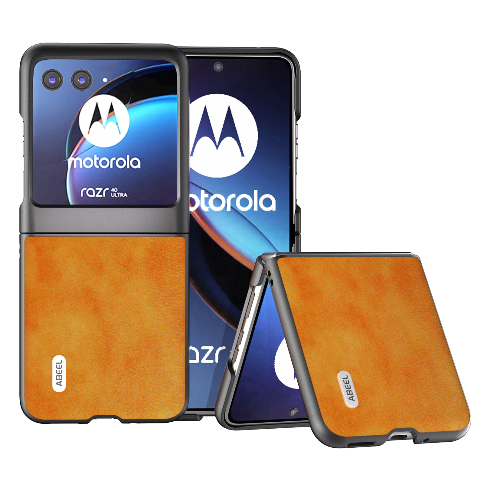 ABEEL Für Motorola Razr 40 Ultra 5G PU Lederbeschichtete Pc-telefonhülle Litchi Textur Anti-drop-schutzabdeckung - Orange, Motorola Razr 40 Ultra 5G
ABEEL Für Motorola Razr 40 Ultra 5G PU Lederbeschichtete Pc-telefonhülle Litchi Textur Anti-drop-schutzabdeckung - Orange, Motorola Razr 40 Ultra 5G
