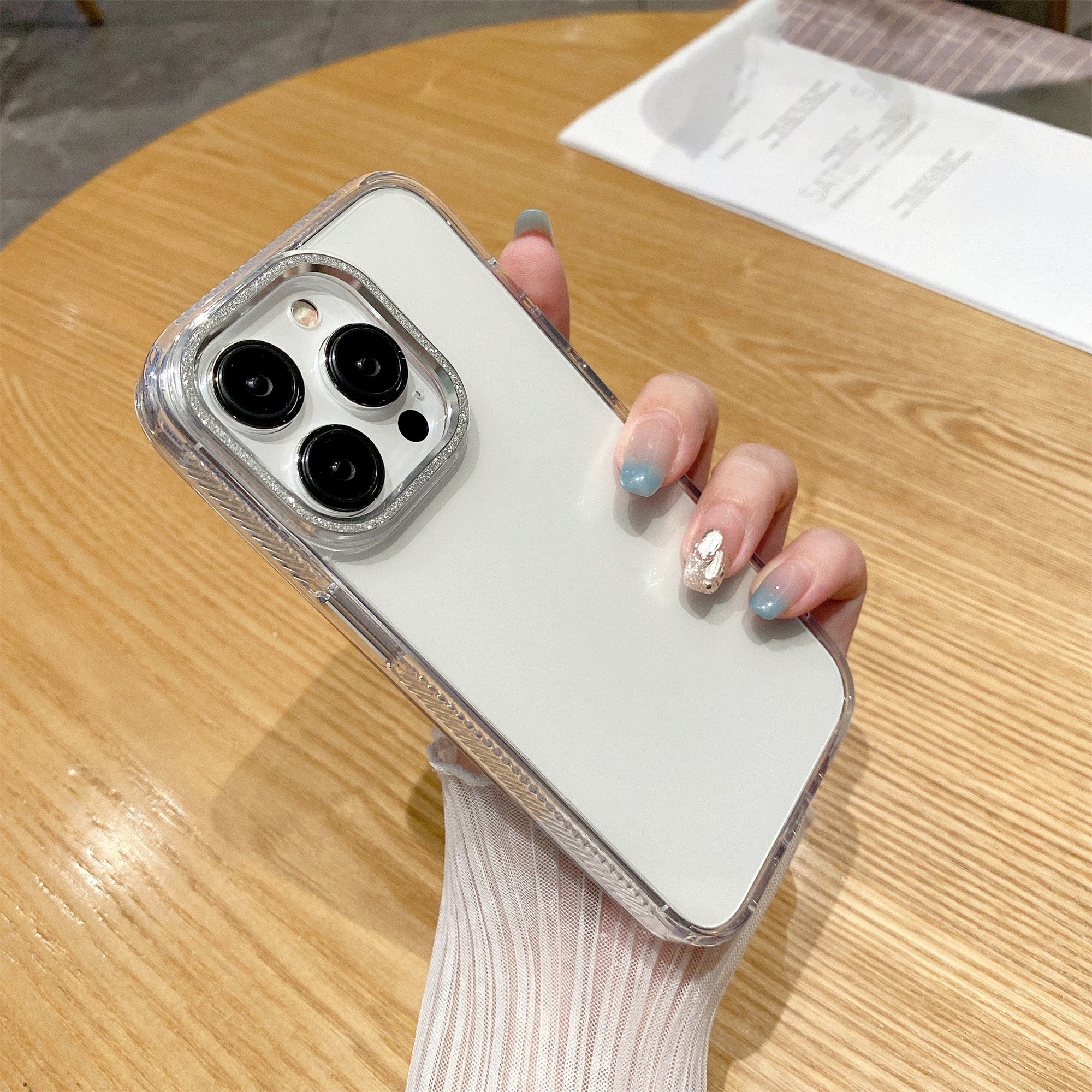 Herbst -proof -telefonhülle Für Iphone 13 Pro Max 6,7 Zoll, Glitzerkamera -rahmen Transparenter TPU+PC -abdeckung - Transparent, iPhone 13 Pro Max
Herbst -proof -telefonhülle Für Iphone 13 Pro Max 6,7 Zoll, Glitzerkamera -rahmen Transparenter TPU+PC -abdeckung - Transparent, iPhone 13 Pro Max