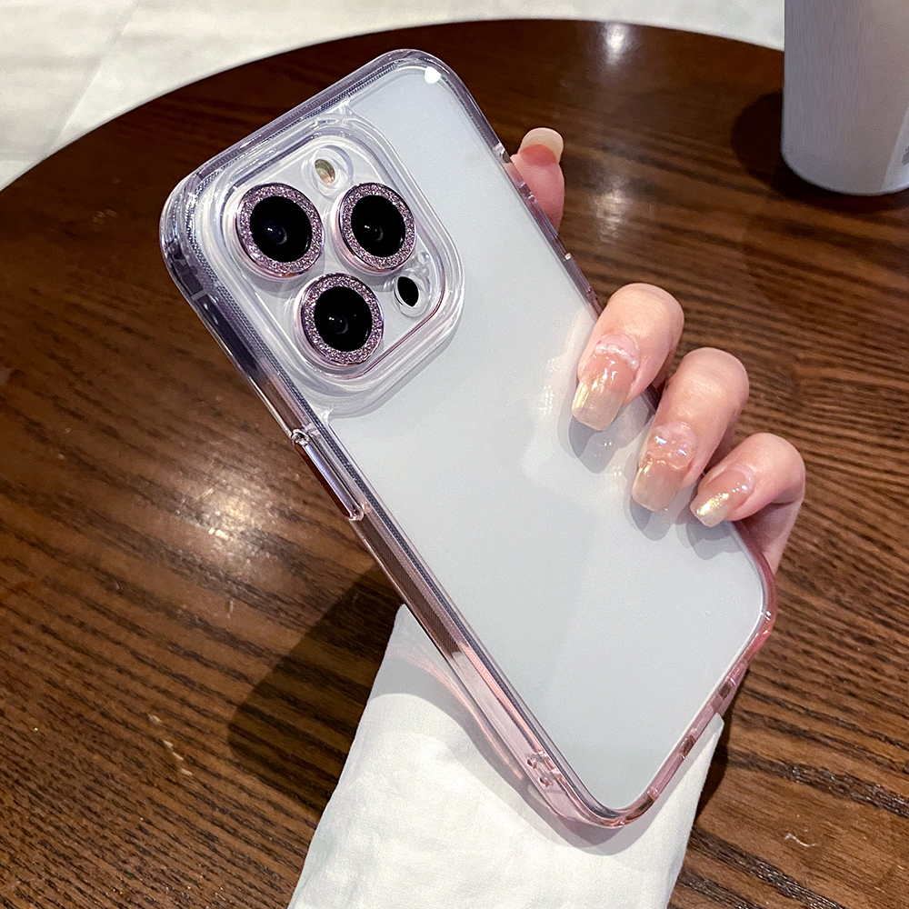Für Iphone 12 Pro 6,1-zoll-glitzer-ringlinsen-protektor Clear Gradient Phone Case TPU+PC Anti-scratch-abdeckung - Transparentes Rosa, iPhone 12 Pro
Für Iphone 12 Pro 6,1-zoll-glitzer-ringlinsen-protektor Clear Gradient Phone Case TPU+PC Anti-scratch-abdeckung - Transparentes Rosa, iPhone 12 Pro
