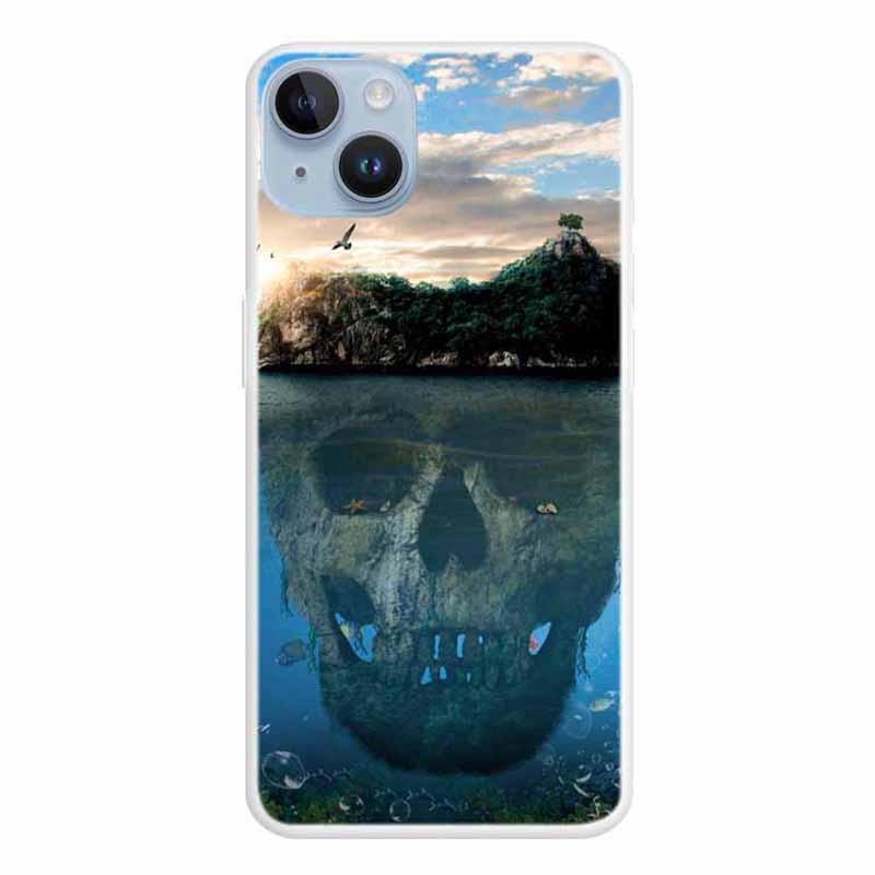 Für Das Iphone 15 Muster Druckphase Hülle Schock Slim Fit TPU -abdeckung - Schädelberg, iPhone 15
Für Das Iphone 15 Muster Druckphase Hülle Schock Slim Fit TPU -abdeckung - Schädelberg, iPhone 15