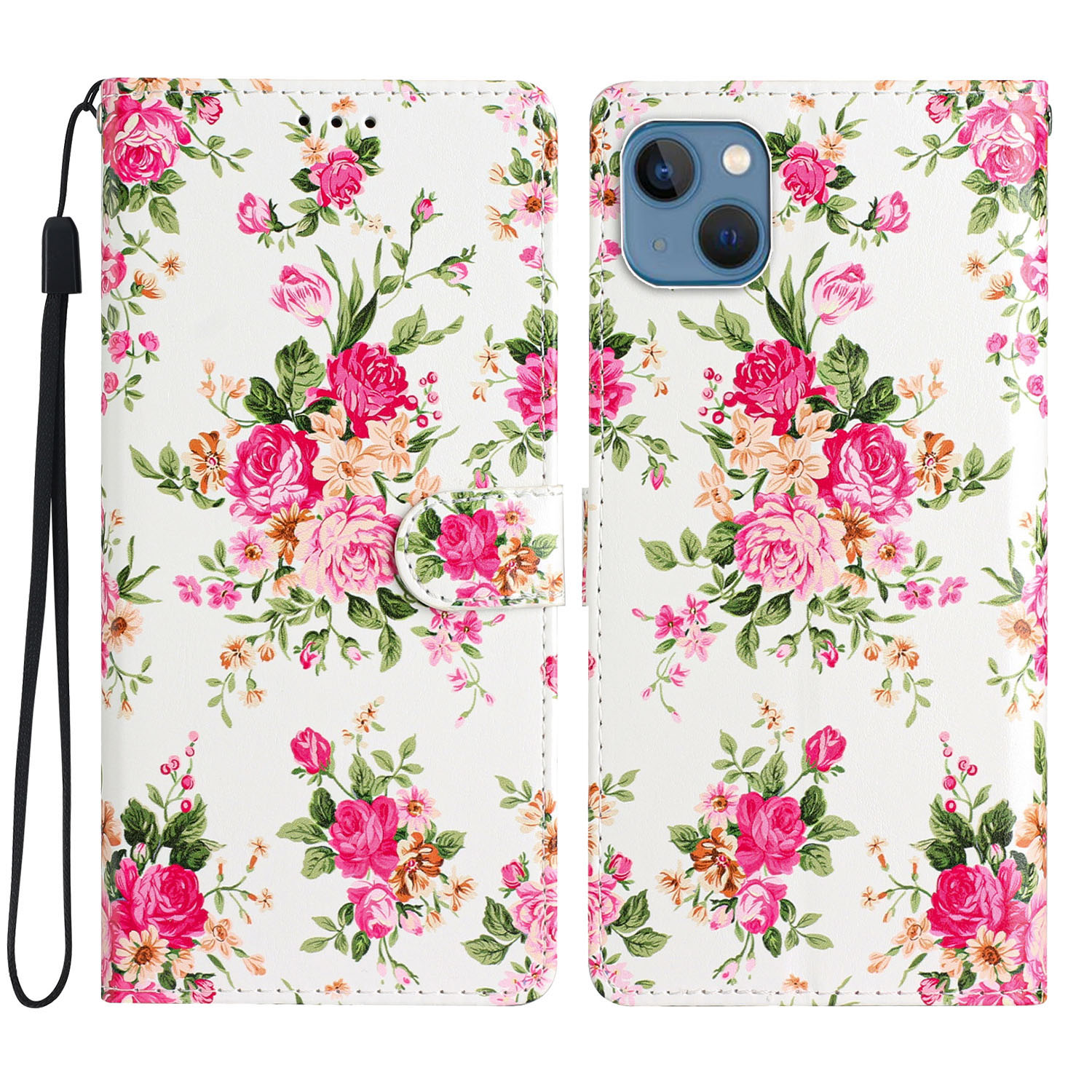 Für Das Iphone 15 Plus Brieftasche Hülle PU Ledermuster -druckständer Telefonabdeckung Mit Riemen - Rote Blumen, iPhone 15 Plus
Für Das Iphone 15 Plus Brieftasche Hülle PU Ledermuster -druckständer Telefonabdeckung Mit Riemen - Rote Blumen, iPhone 15 Plus