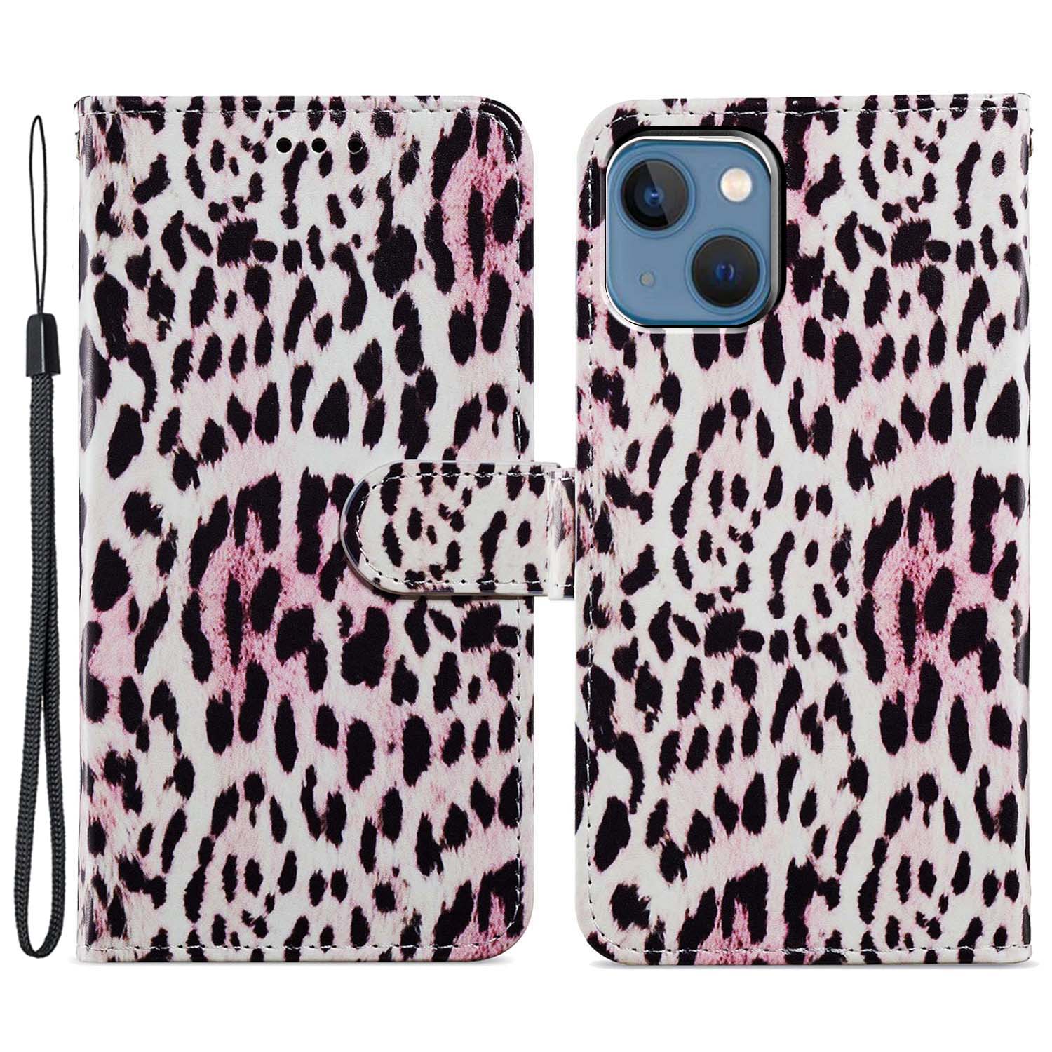Für Das Iphone 15 Plus Brieftasche Hülle PU Ledermuster -druckständer Telefonabdeckung Mit Riemen - Leopard, iPhone 15 Plus
Für Das Iphone 15 Plus Brieftasche Hülle PU Ledermuster -druckständer Telefonabdeckung Mit Riemen - Leopard, iPhone 15 Plus