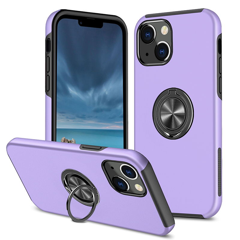 Ringhalter Kickstand Pc+tpu-hülle Für Iphone 15, Drop-proof-schutz-telefonabdeckung - Lila, iPhone 15
Ringhalter Kickstand Pc+tpu-hülle Für Iphone 15, Drop-proof-schutz-telefonabdeckung - Lila, iPhone 15