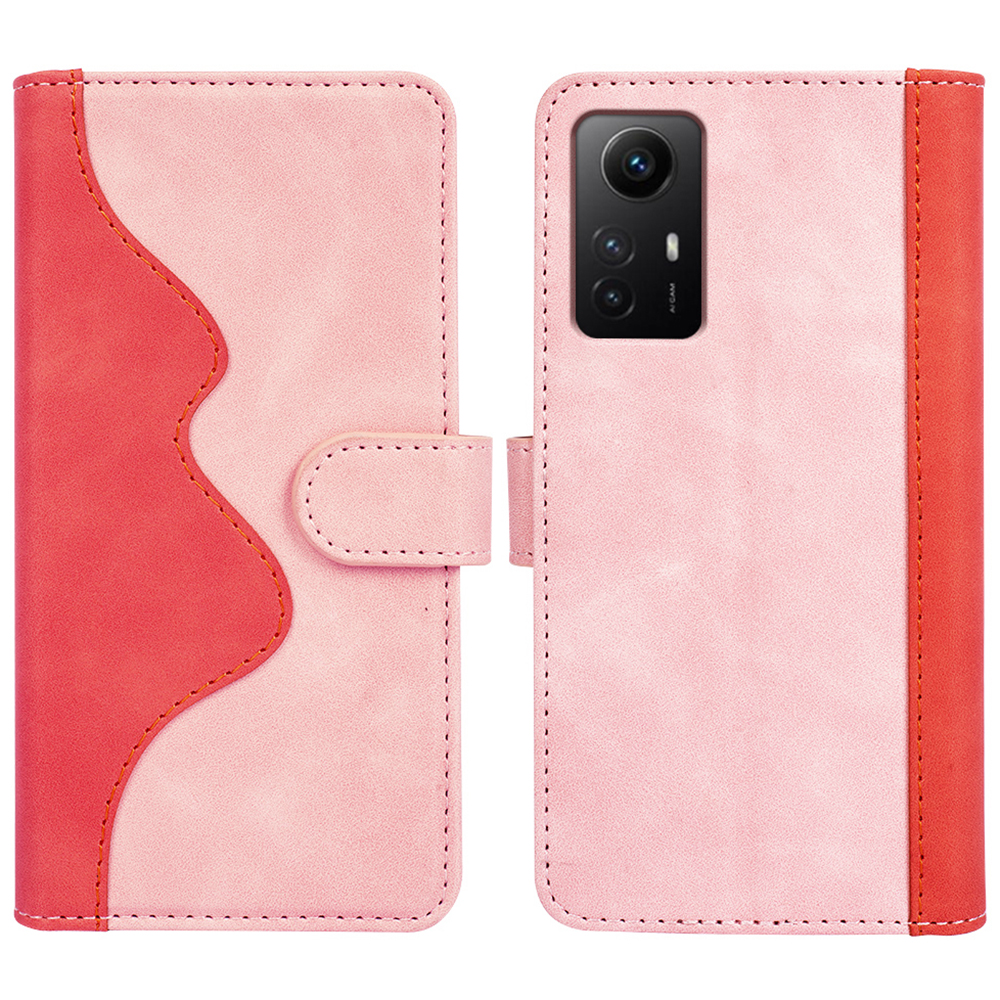Für Xiaomi Redmi Note 12s 4G PU Leder Brieftaschenstand Hülle Dual-color Spleiß-telefonabdeckung - Rosa, Xiaomi Redmi Note 12S 4G
Für Xiaomi Redmi Note 12s 4G PU Leder Brieftaschenstand Hülle Dual-color Spleiß-telefonabdeckung - Rosa, Xiaomi Redmi Note 12S 4G