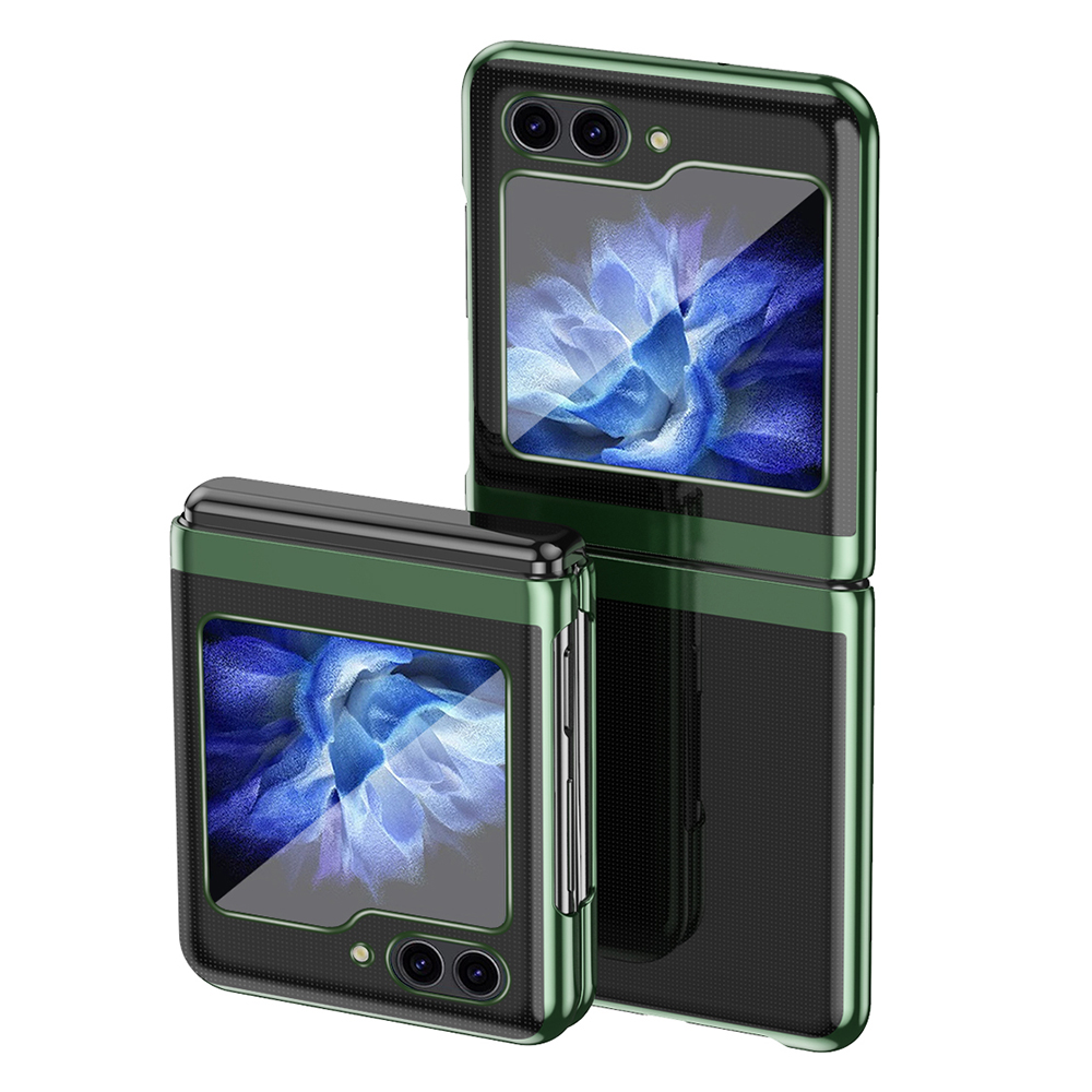 Löschen Sie Die Rückseite Für Samsung Galaxy Z Flip5 5g, Hartpc -elektroplattenrahmen -telefonhülle - Mitternacht Grün, Galaxy Z Flip5 5G
Löschen Sie Die Rückseite Für Samsung Galaxy Z Flip5 5g, Hartpc -elektroplattenrahmen -telefonhülle - Mitternacht Grün, Galaxy Z Flip5 5G