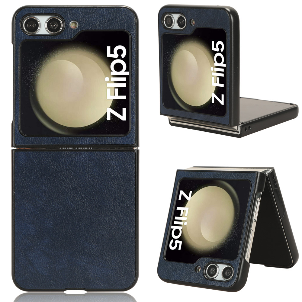 Für Samsung Galaxy Z Flip5 5G Litchi Textur Leder + PC Phone Hülle Schlanke Anti-kratzer-abdeckung - Blau, Galaxy Z Flip5 5G
Für Samsung Galaxy Z Flip5 5G Litchi Textur Leder + PC Phone Hülle Schlanke Anti-kratzer-abdeckung - Blau, Galaxy Z Flip5 5G
