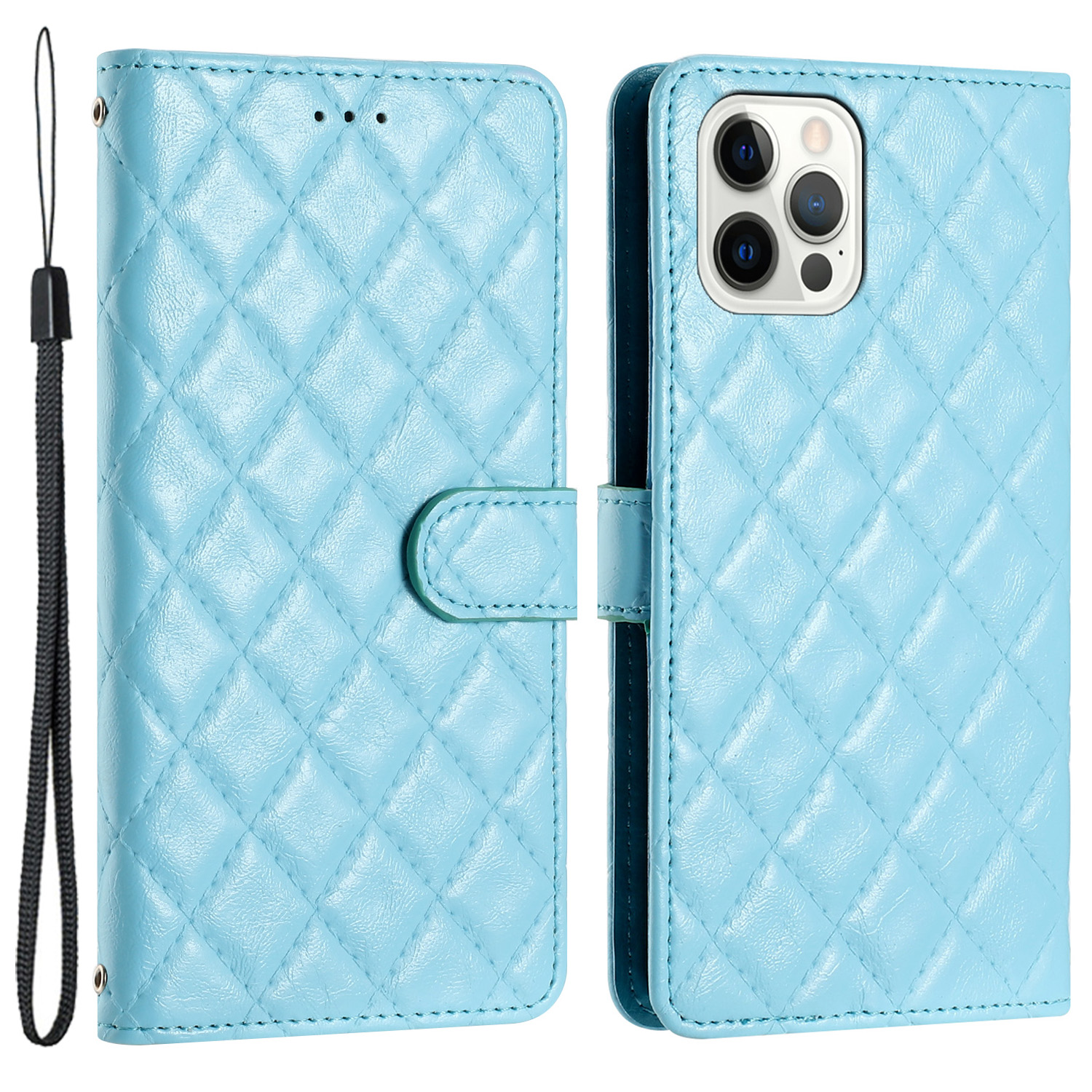 Für Das Iphone 15 Pro Max PU Leder+tpu Hülle Rhombus -stitching Line Wallet Stand Telefonabdeckung - Himmelblau, iPhone 15 Pro Max
Für Das Iphone 15 Pro Max PU Leder+tpu Hülle Rhombus -stitching Line Wallet Stand Telefonabdeckung - Himmelblau, iPhone 15 Pro Max