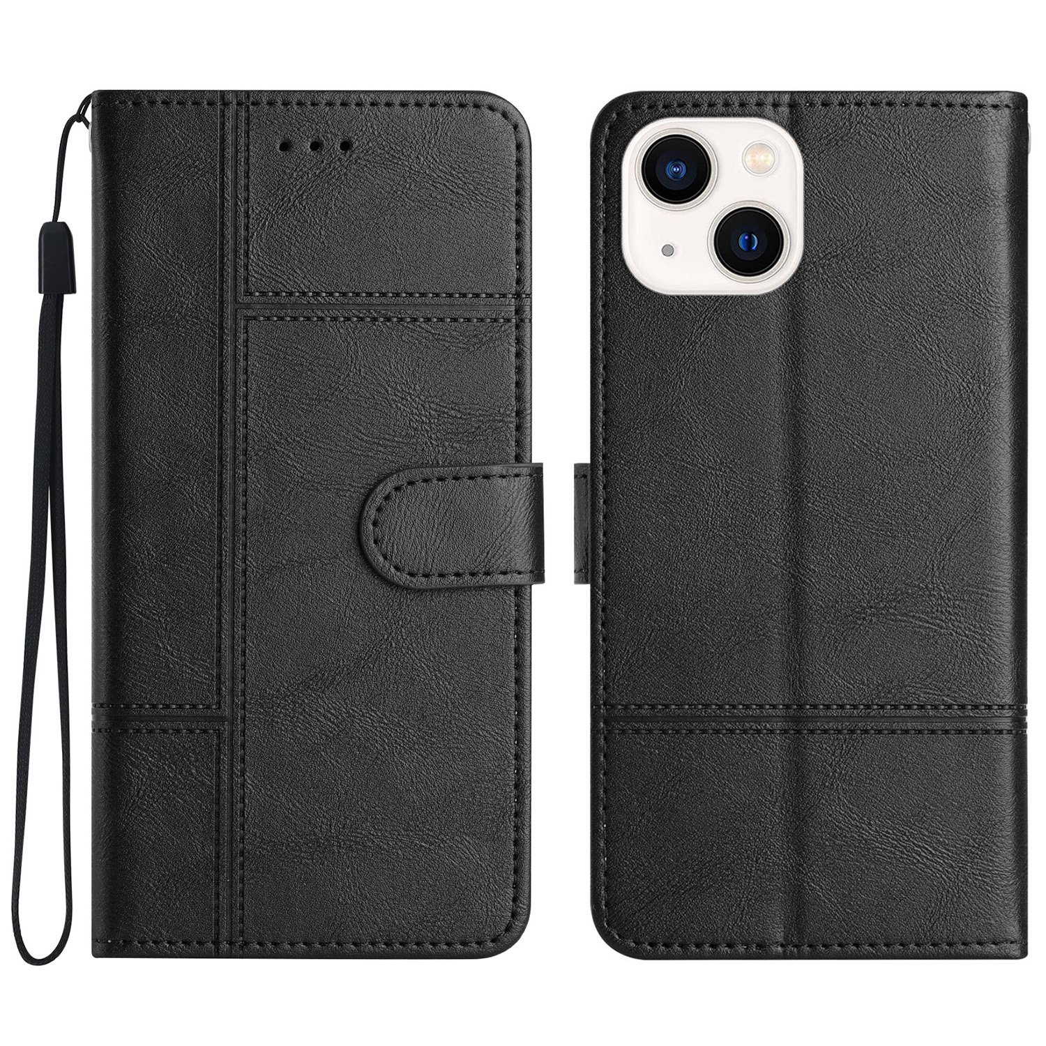 Leder Brieftasche Hülle Für Iphone 15, Linie Geprägter Kokushahntexturständer Telefonabdeckung - Schwarz, iPhone 15
Leder Brieftasche Hülle Für Iphone 15, Linie Geprägter Kokushahntexturständer Telefonabdeckung - Schwarz, iPhone 15