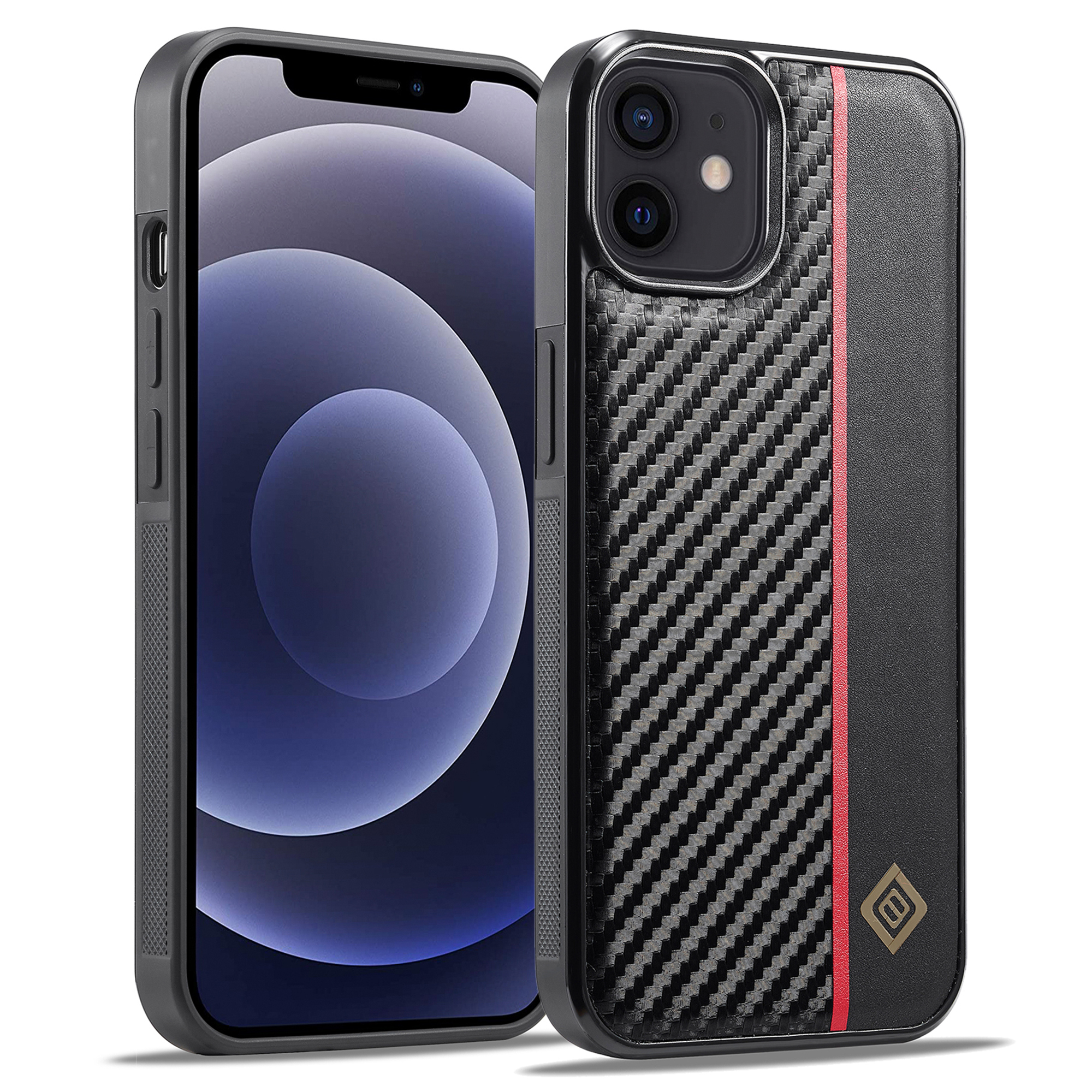 Lc. Imeeke Für Iphone 12 Mini PU Lederbeschichtete TPU+EVA -telefonhülle Stoßdämpfung Kohlefaser Textur Abdeckung, iPhone 12 mini
Lc. Imeeke Für Iphone 12 Mini PU Lederbeschichtete TPU+EVA -telefonhülle Stoßdämpfung Kohlefaser Textur Abdeckung, iPhone 12 mini