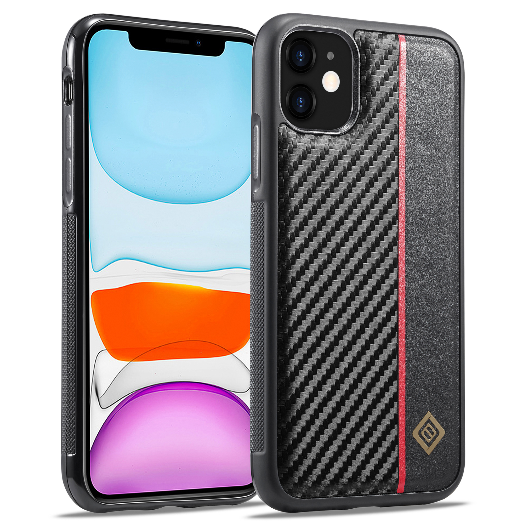 Lc. Imeeke Für Iphone 11 Smartphone -hülle Carbonfaser Textur PU Leder+tpu+eva -shellabdeckung, iPhone 11
Lc. Imeeke Für Iphone 11 Smartphone -hülle Carbonfaser Textur PU Leder+tpu+eva -shellabdeckung, iPhone 11