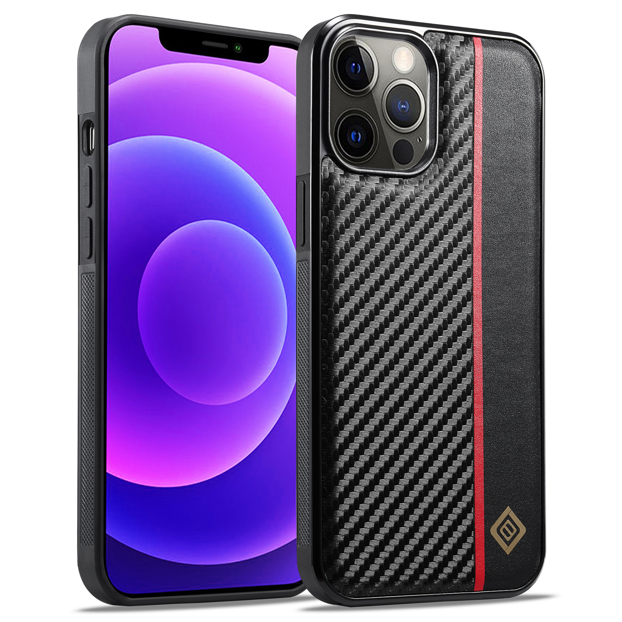 Lc. Imeeke Für Iphone 12 Pro Max Carbonfaser Textur -telefonabdeckung PU Leder+tpu+eva -handy Shell, iPhone 12 Pro Max
Lc. Imeeke Für Iphone 12 Pro Max Carbonfaser Textur -telefonabdeckung PU Leder+tpu+eva -handy Shell, iPhone 12 Pro Max