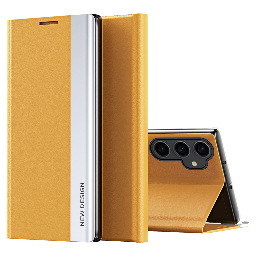 Für Samsung Galaxy S23 fe PU Leder+pc Elektroploplierende Telefonabdeckung Drop Protection Stand Hülle - Gelb, Galaxy S23 FE
Für Samsung Galaxy S23 fe PU Leder+pc Elektroploplierende Telefonabdeckung Drop Protection Stand Hülle - Gelb, Galaxy S23 FE