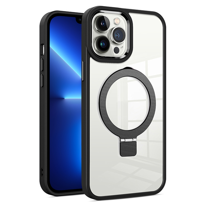 Für Iphone 13 Pro Kompatibel Mit Magsafe Metall -objektivrahmen Clear Kickstand Cover PC+TPU -telefonhülle - Baby Schwarz, iPhone 13 Pro
Für Iphone 13 Pro Kompatibel Mit Magsafe Metall -objektivrahmen Clear Kickstand Cover PC+TPU -telefonhülle - Baby Schwarz, iPhone 13 Pro