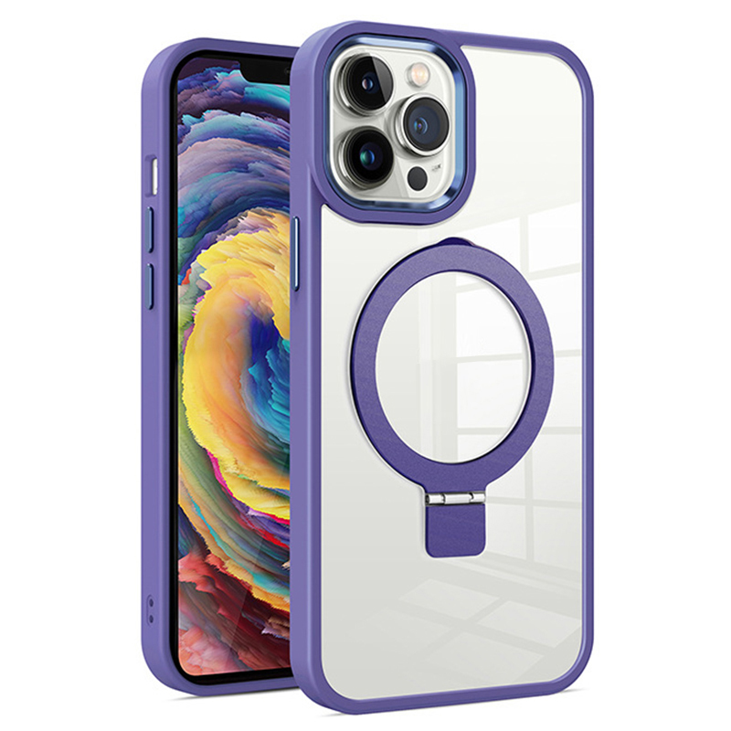 Für Das Iphone 15 Pro PC+TPU Anti-kratzer-telefonhülle Magnetic Ring Kickstand Clear Rückenabdeckung - Dunkelviolett, iPhone 15 Pro
Für Das Iphone 15 Pro PC+TPU Anti-kratzer-telefonhülle Magnetic Ring Kickstand Clear Rückenabdeckung - Dunkelviolett, iPhone 15 Pro
