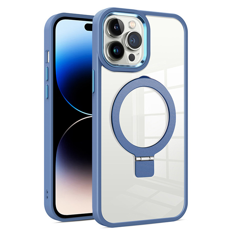 Für Das Iphone 14 Pro Max Magnetic Ring Kickstand Cover PC+TPU Clear Anti-fall-handy-hülle - Blau, iPhone 14 Pro Max
Für Das Iphone 14 Pro Max Magnetic Ring Kickstand Cover PC+TPU Clear Anti-fall-handy-hülle - Blau, iPhone 14 Pro Max