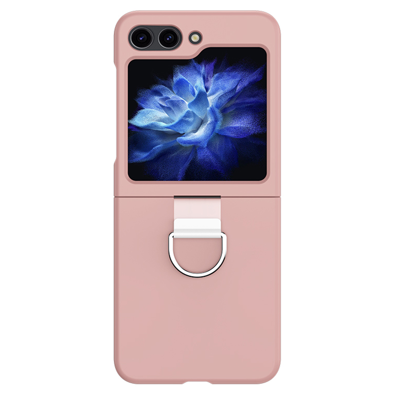 Für Samsung Galaxy Z Flip5 5G Hartes PC Skin Skin-touch-hülle Metallringhalter Anti-slip-abdeckung - Rosa, Galaxy Z Flip5 5G
Für Samsung Galaxy Z Flip5 5G Hartes PC Skin Skin-touch-hülle Metallringhalter Anti-slip-abdeckung - Rosa, Galaxy Z Flip5 5G
