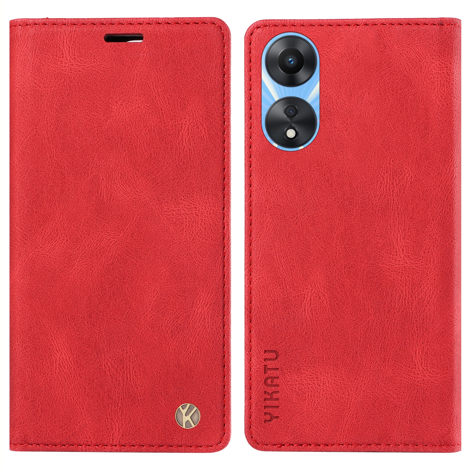 Yikatu YK-004 Für Oppo A58 5G / A78 5G Skin-touch Lederabdeckung Flip Wallet Stand Phone Hülle - Rot, Oppo A58 5G
Yikatu YK-004 Für Oppo A58 5G / A78 5G Skin-touch Lederabdeckung Flip Wallet Stand Phone Hülle - Rot, Oppo A58 5G