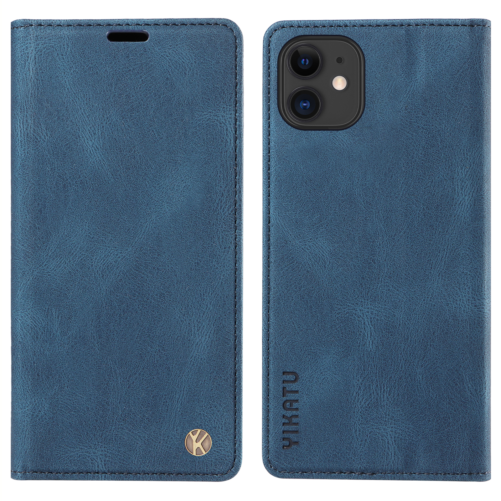 Yikatu YK-004 Für Iphone 11 Skin-touch Flip Wallet Stand Cover Anti-fall-leder-telefonhülle - Blau, iPhone 11
Yikatu YK-004 Für Iphone 11 Skin-touch Flip Wallet Stand Cover Anti-fall-leder-telefonhülle - Blau, iPhone 11