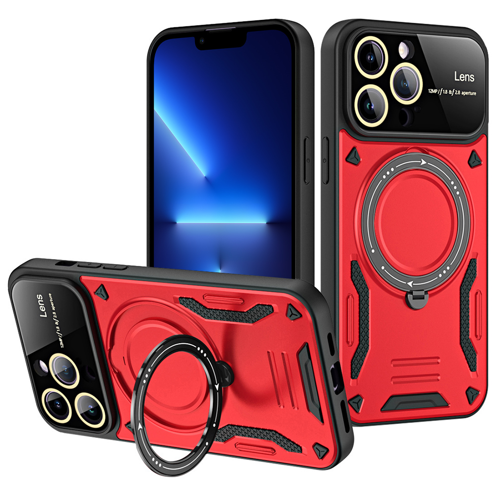 Kickstand Rugged Cover Für Iphone 13 Pro Max, PC+TPU -schutzhülle - Rot, iPhone 13 Pro Max
Kickstand Rugged Cover Für Iphone 13 Pro Max, PC+TPU -schutzhülle - Rot, iPhone 13 Pro Max