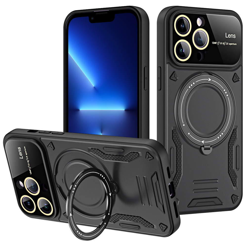 Für Das Iphone 13 Pro PC+TPU -kickstand Cover Schockiertes, Robuster Telefonhülle - Schwarz, iPhone 13 Pro
Für Das Iphone 13 Pro PC+TPU -kickstand Cover Schockiertes, Robuster Telefonhülle - Schwarz, iPhone 13 Pro
