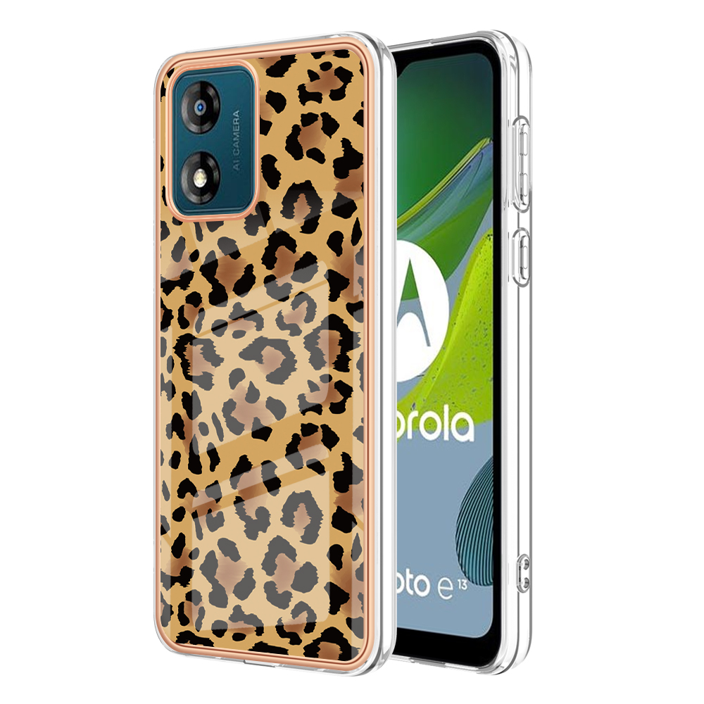 YB IMD Series-19-stil-d-tpu-schale Für Motorola Moto E13 4g, 2,0 mm Elektroplierende Imd-muster Druckphase - Leopard, Motorola Moto E13 4G
YB IMD Series-19-stil-d-tpu-schale Für Motorola Moto E13 4g, 2,0 mm Elektroplierende Imd-muster Druckphase - Leopard, Motorola Moto E13 4G