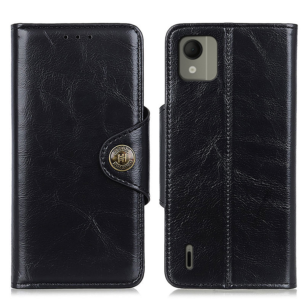 Khazhen Wallet Stand Telefonabdeckung Für Nokia C110, Slim-fit-telefonhülle PU Leder Telefonschale - Schwarz, Nokia C110
Khazhen Wallet Stand Telefonabdeckung Für Nokia C110, Slim-fit-telefonhülle PU Leder Telefonschale - Schwarz, Nokia C110