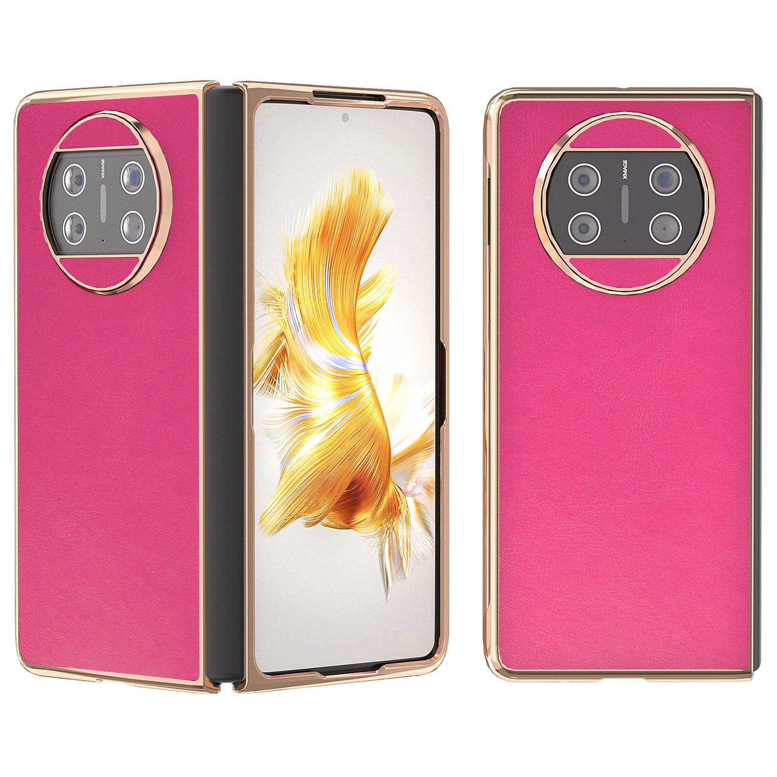 Für Huawei Mate X3 5G Strukturierte PU -leder -pc -abdeckung Nano Electroplating Phone Case - Rose, Huawei Mate X3 5G
Für Huawei Mate X3 5G Strukturierte PU -leder -pc -abdeckung Nano Electroplating Phone Case - Rose, Huawei Mate X3 5G