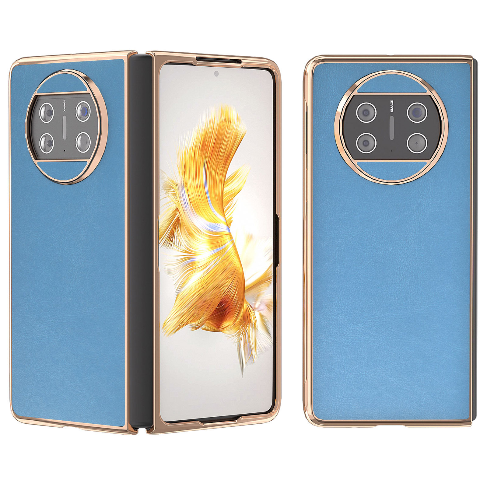 Für Huawei Mate X3 5G Strukturierte PU -leder -pc -abdeckung Nano Electroplating Phone Case - Himmelblau, Huawei Mate X3 5G
Für Huawei Mate X3 5G Strukturierte PU -leder -pc -abdeckung Nano Electroplating Phone Case - Himmelblau, Huawei Mate X3 5G