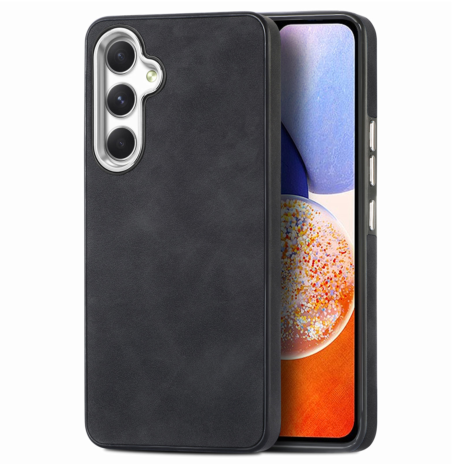 Für Samsung Galaxy A14 5G PU Lederbeschichtete Tpu-hülle Skin-touch Elektroplatten Kamera Rahmen Telefonabdeckung - Schwarz, Galaxy A14 5G
Für Samsung Galaxy A14 5G PU Lederbeschichtete Tpu-hülle Skin-touch Elektroplatten Kamera Rahmen Telefonabdeckung - Schwarz, Galaxy A14 5G