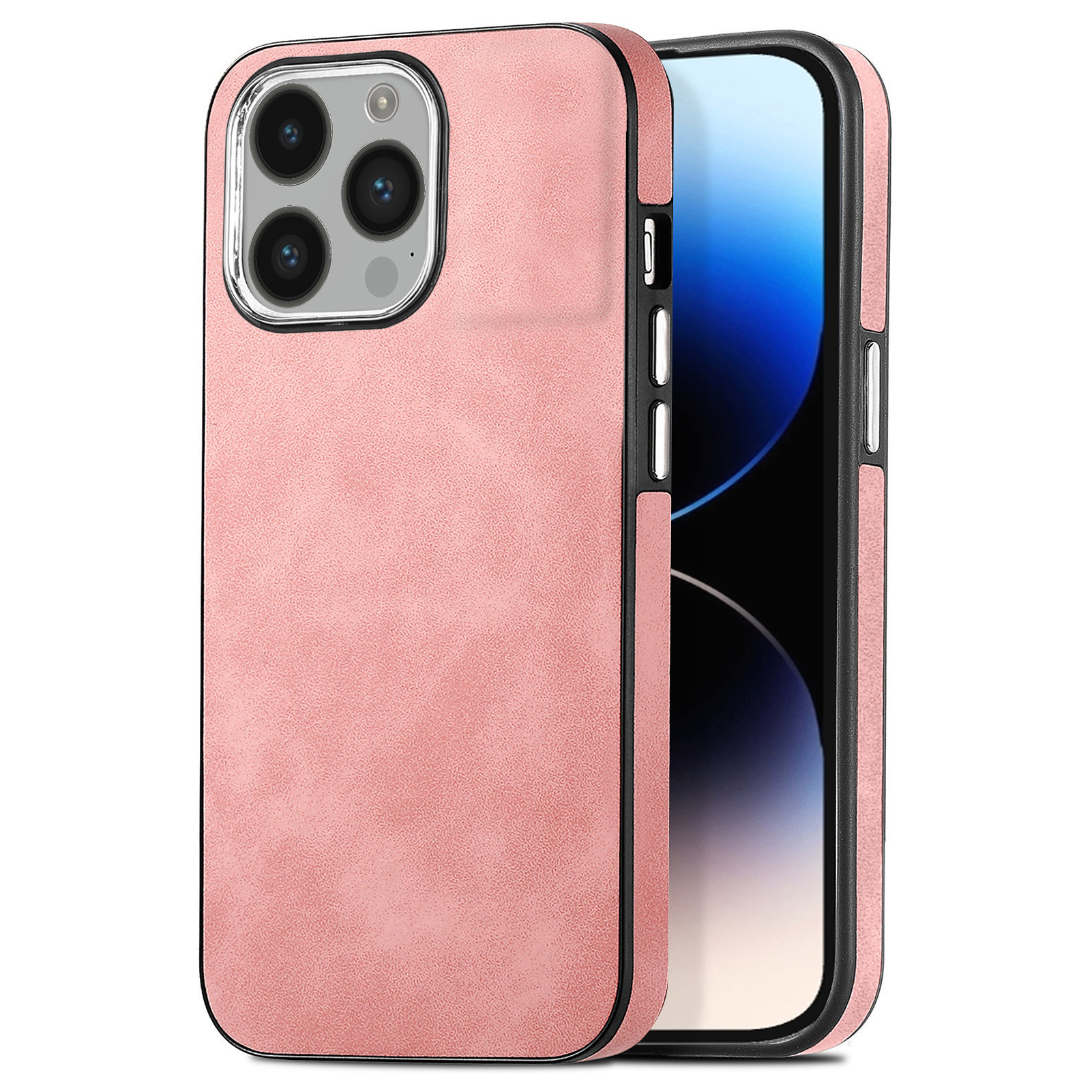 Für Iphone 14 Pro Back Shell Electroplating Kamera Rahmen Haut-touch-leder-beschichtete Tpu-telefonabdeckung - Rosa, iPhone 14 Pro
Für Iphone 14 Pro Back Shell Electroplating Kamera Rahmen Haut-touch-leder-beschichtete Tpu-telefonabdeckung - Rosa, iPhone 14 Pro