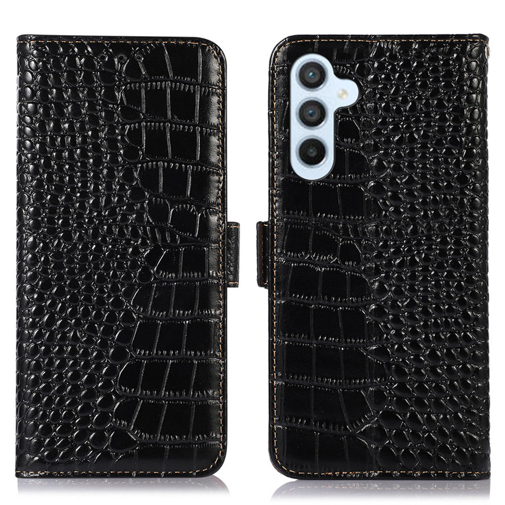 Für Samsung Galaxy M34 5G Echte Kuhleder-anti-drogen-telefonhülle Rfid-blockierungsbrieftasche Abdeckung - Schwarz, Samsung Galaxy F34 5G
Für Samsung Galaxy M34 5G Echte Kuhleder-anti-drogen-telefonhülle Rfid-blockierungsbrieftasche Abdeckung - Schwarz, Samsung Galaxy F34 5G
