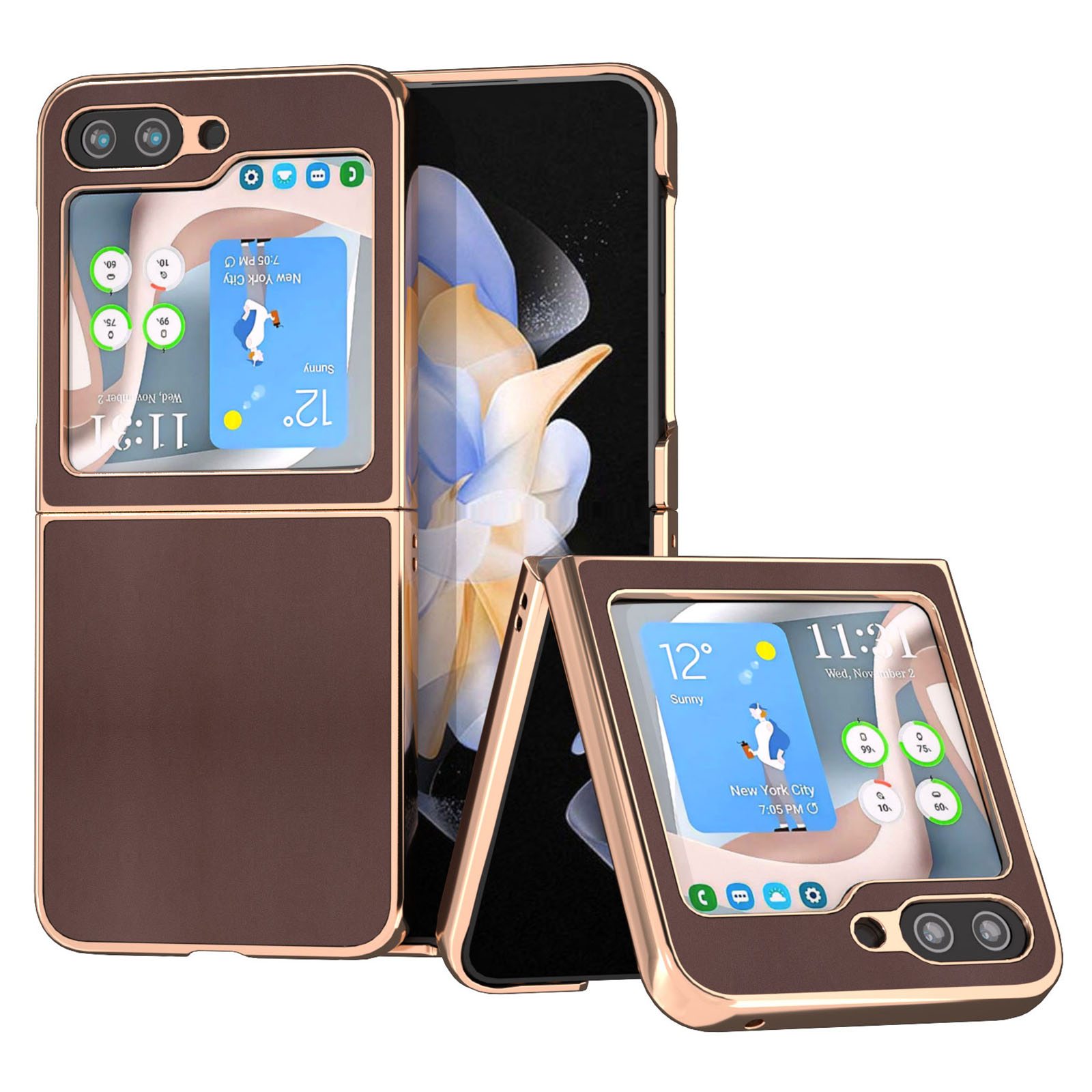 Nappa Texturkoffer Für Samsung Galaxy Z Flip5 5g, Echte Kuhleder -schicht -pc -elektroplatten -telefonabdeckung - Kaffee, Galaxy Z Flip5 5G
Nappa Texturkoffer Für Samsung Galaxy Z Flip5 5g, Echte Kuhleder -schicht -pc -elektroplatten -telefonabdeckung - Kaffee, Galaxy Z Flip5 5G