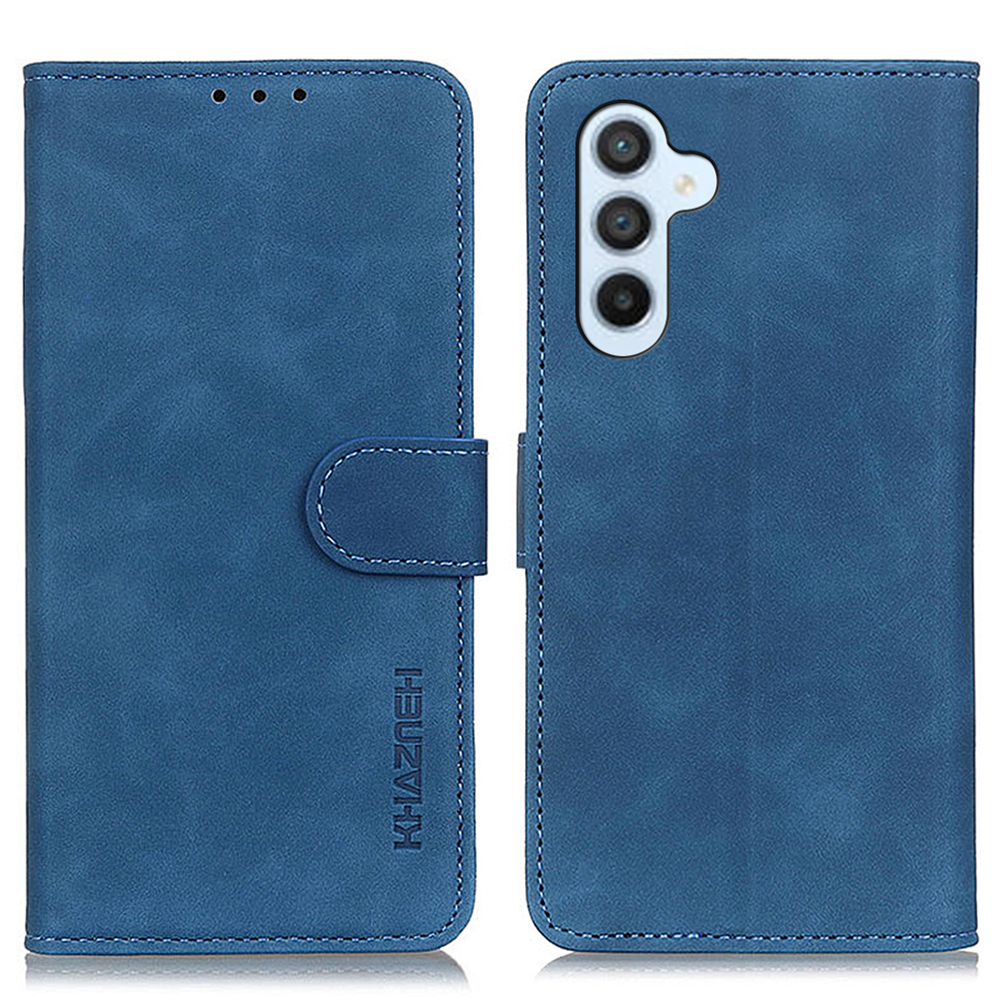 Khazneh Für Samsung Galaxy M34 5G Wallet Phone Cover Retro Textur PU Lederstand Hülle - Blau, Samsung Galaxy F34 5G
Khazneh Für Samsung Galaxy M34 5G Wallet Phone Cover Retro Textur PU Lederstand Hülle - Blau, Samsung Galaxy F34 5G