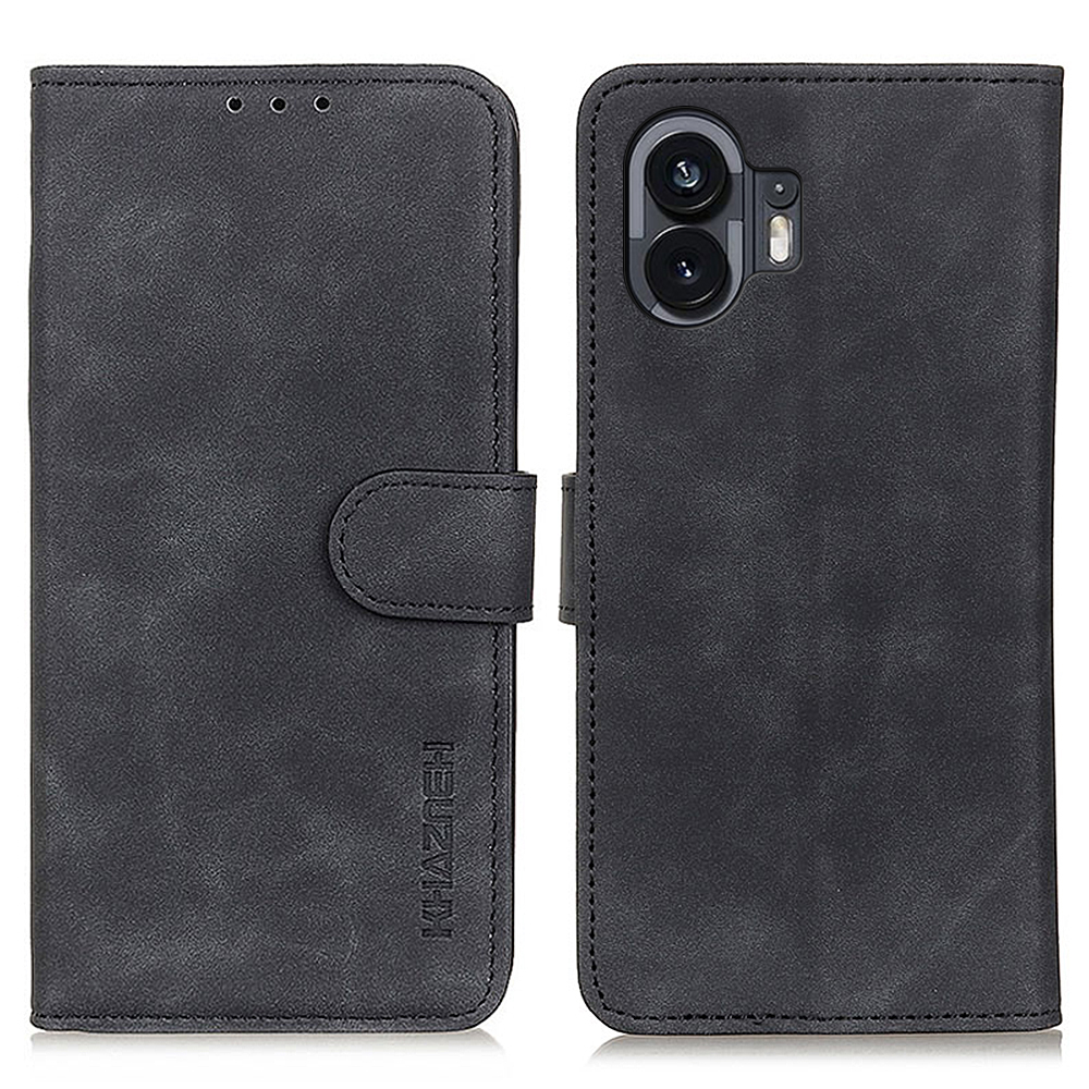 Khazneh Für Nichts Telefon (2) Brieftaschenstand Telefonhülle Retro Textur Leder Telefonabdeckung - Schwarz, Nothing Phone (2)
Khazneh Für Nichts Telefon (2) Brieftaschenstand Telefonhülle Retro Textur Leder Telefonabdeckung - Schwarz, Nothing Phone (2)