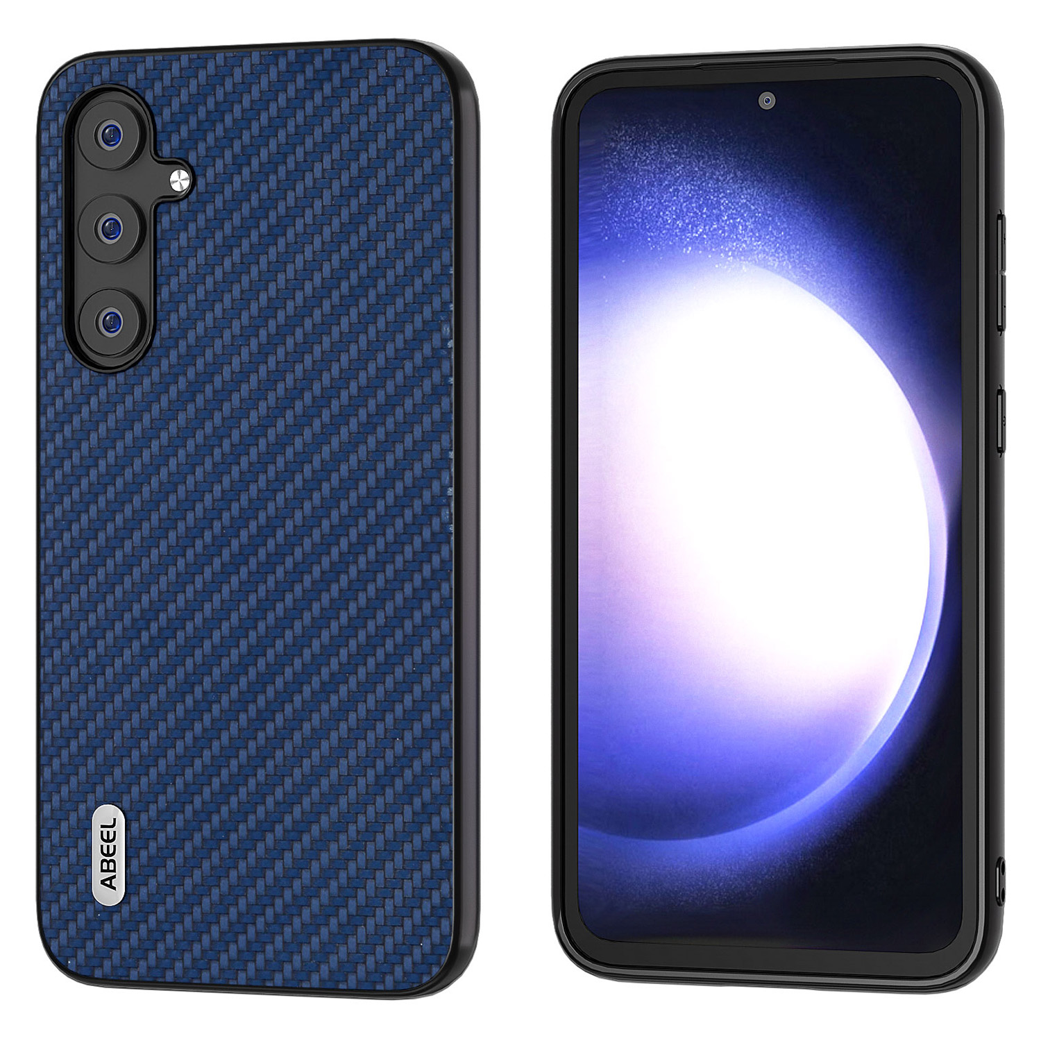 Abeel Für Samsung Galaxy S23 fe Lederbeschichteter PC+TPU -hülle Carbonfaser Textur Telefonabdeckung - Blau, Galaxy S23 FE
Abeel Für Samsung Galaxy S23 fe Lederbeschichteter PC+TPU -hülle Carbonfaser Textur Telefonabdeckung - Blau, Galaxy S23 FE