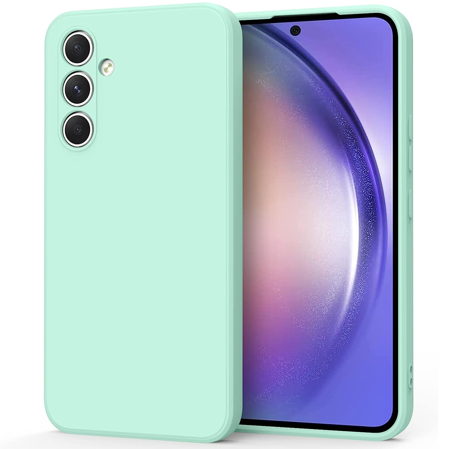 Für Samsung Galaxy A54 5G Gummizierte TPU -telefonhülle Mobiltelefonschutzabdeckung - Cyan, Galaxy A54 5G
Für Samsung Galaxy A54 5G Gummizierte TPU -telefonhülle Mobiltelefonschutzabdeckung - Cyan, Galaxy A54 5G