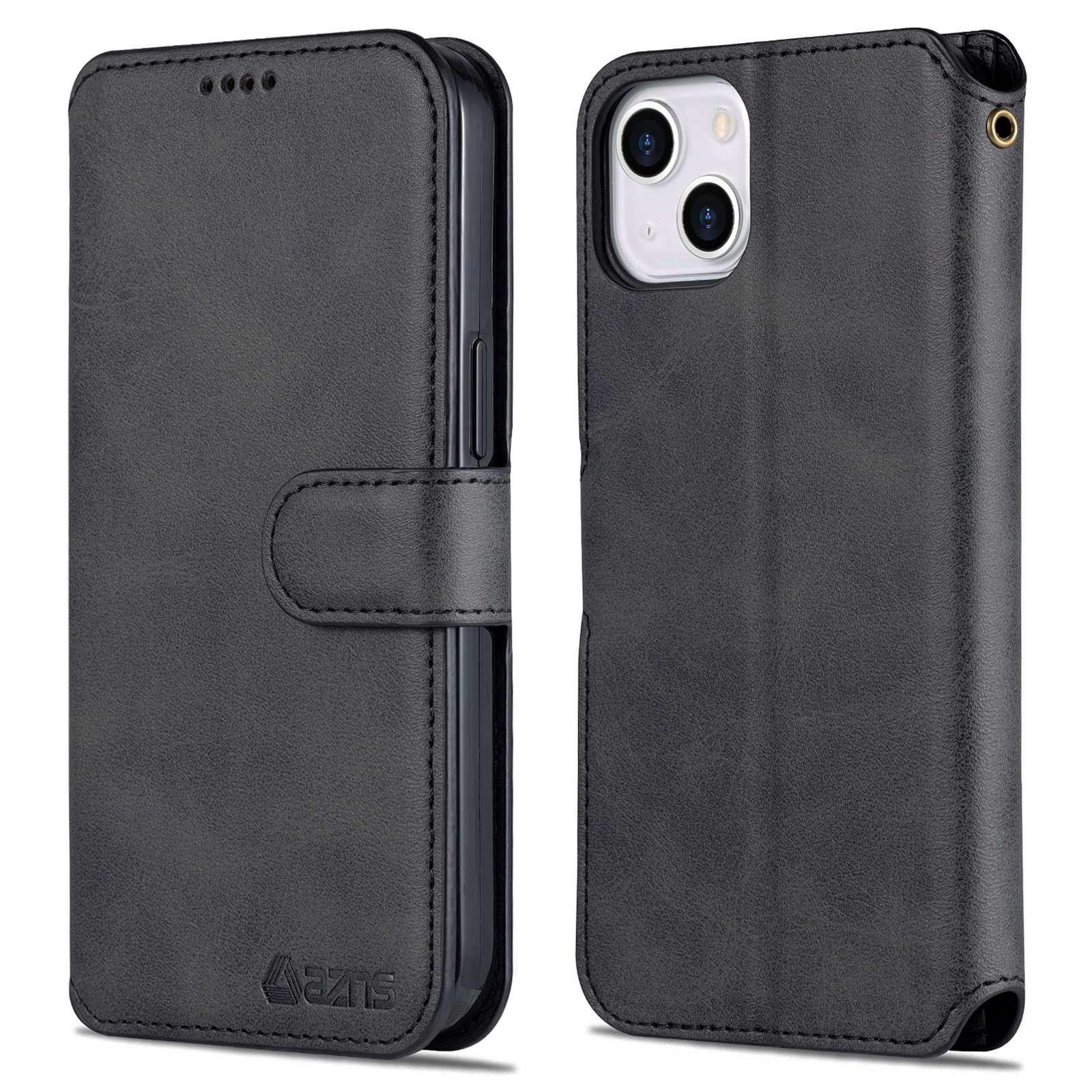 Azns Für Iphone 15 Kalbstextur Schocksicheres Leder -handy -hülle Wallet Telefonabdeckung - Schwarz, iPhone 15
Azns Für Iphone 15 Kalbstextur Schocksicheres Leder -handy -hülle Wallet Telefonabdeckung - Schwarz, iPhone 15