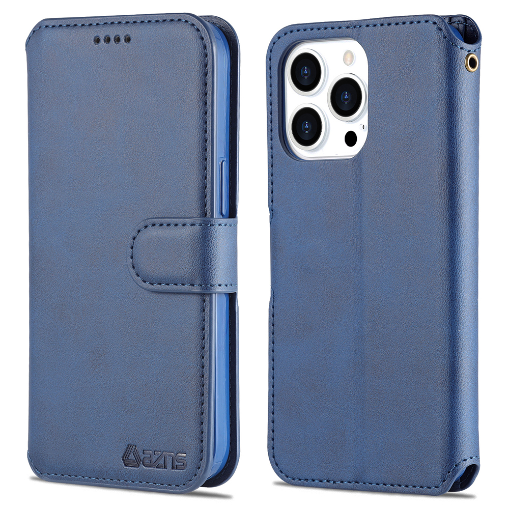Azns Für Iphone 15 Pro Anti-Scratch Phone Shell Ständer PU Leder-handy Hülle Wallet Calf Textur Cover - Blau, iPhone 15 Pro
Azns Für Iphone 15 Pro Anti-Scratch Phone Shell Ständer PU Leder-handy Hülle Wallet Calf Textur Cover - Blau, iPhone 15 Pro