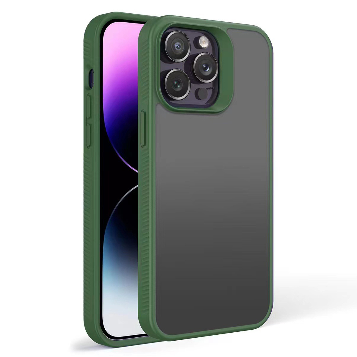G-stil Für Iphone 15 Pro Max Anti-drogen-telefon Cover Skin-Touch Matte Tpu+pc-telefonhülle - Grün, iPhone 15 Pro Max
G-stil Für Iphone 15 Pro Max Anti-drogen-telefon Cover Skin-Touch Matte Tpu+pc-telefonhülle - Grün, iPhone 15 Pro Max
