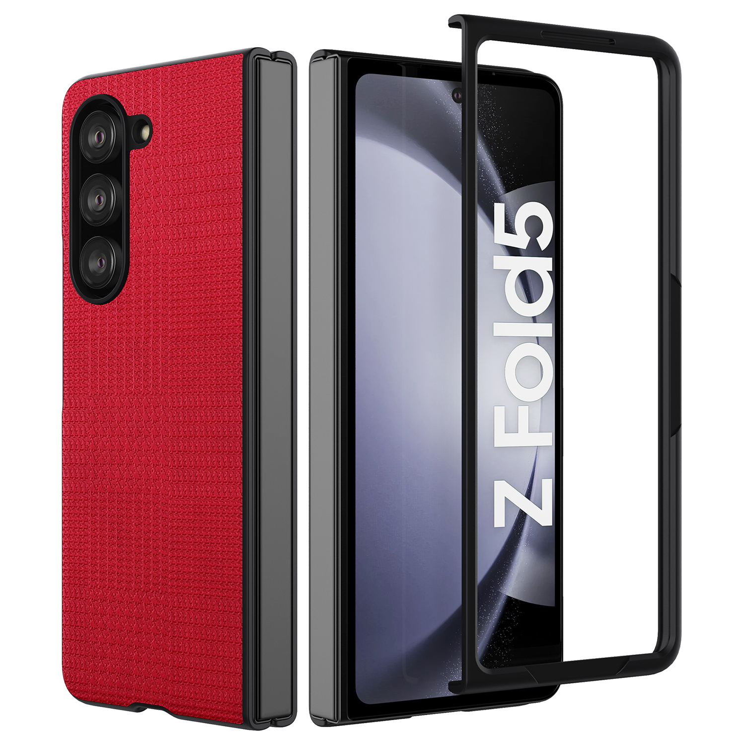 VILI Th-serie Für Samsung Galaxy Z Fold5 5G Anti-drop-telefonhülle Pu+pc+tpu-telefonabdeckung - Rot, Galaxy Z Fold5 5G
VILI Th-serie Für Samsung Galaxy Z Fold5 5G Anti-drop-telefonhülle Pu+pc+tpu-telefonabdeckung - Rot, Galaxy Z Fold5 5G