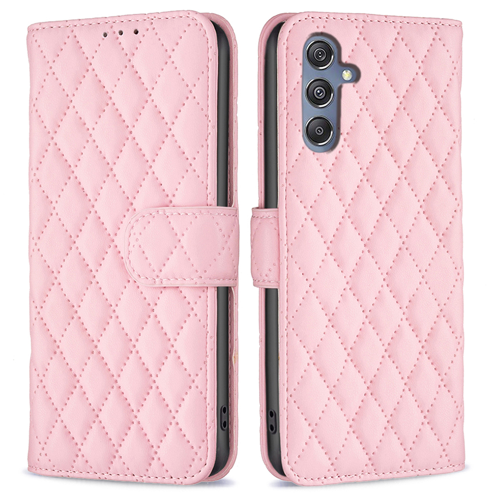 Binfen Color BF Style-14 Für Samsung Galaxy M34 5G Wallet Phone Hülle PU Leder Eingeprägter Raster Ständer Cover - Rosa, Samsung Galaxy F34 5G
Binfen Color BF Style-14 Für Samsung Galaxy M34 5G Wallet Phone Hülle PU Leder Eingeprägter Raster Ständer Cover - Rosa, Samsung Galaxy F34 5G
