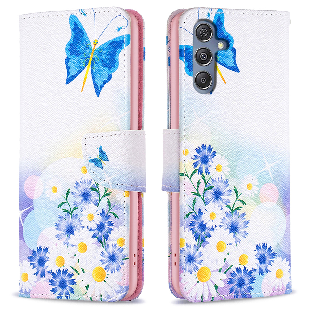 Für Samsung Galaxy M34 5G PU Ledermuster Druckphase Hülle Wallet Stand Anti-drop-abdeckung - Schmetterling Und Blumen, Samsung Galaxy F34 5G
Für Samsung Galaxy M34 5G PU Ledermuster Druckphase Hülle Wallet Stand Anti-drop-abdeckung - Schmetterling Und Blumen, Samsung Galaxy F34 5G