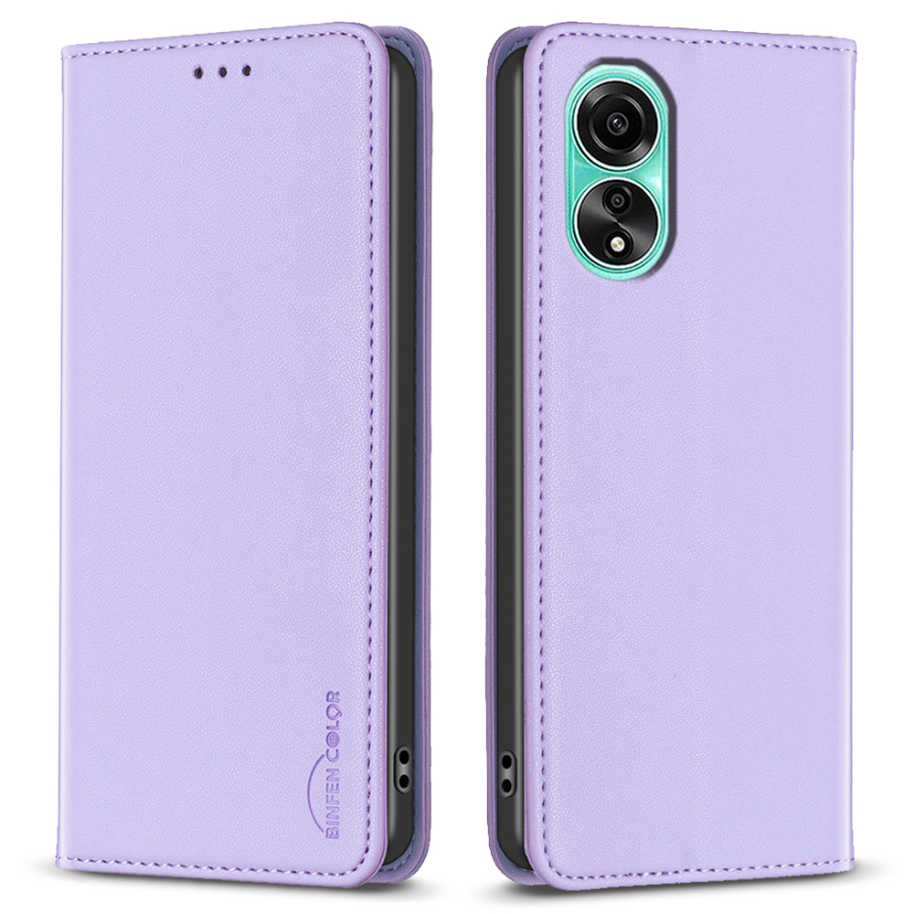 Binfen Farbe BF18 Für Oppo A78 4G Magnetic Leder Phone Hülle Kartenhalter Volle Schutzabdeckung - Lila, Oppo A78 4G
Binfen Farbe BF18 Für Oppo A78 4G Magnetic Leder Phone Hülle Kartenhalter Volle Schutzabdeckung - Lila, Oppo A78 4G