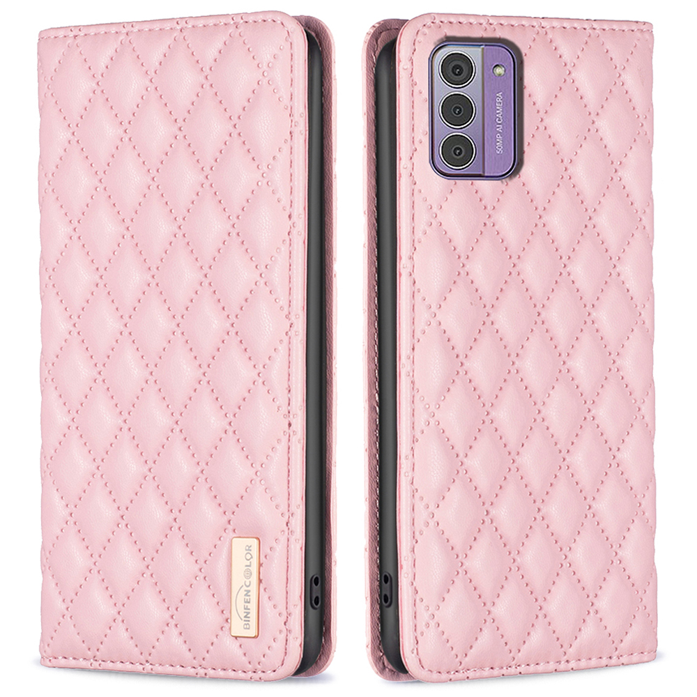 Binfen Color BF Style-16 Für Nokia G42 / G310 PU Lederstand Cover Anti-drogen-karten-slot-telefonhülle - Rosa, Nokia G42
Binfen Color BF Style-16 Für Nokia G42 / G310 PU Lederstand Cover Anti-drogen-karten-slot-telefonhülle - Rosa, Nokia G42