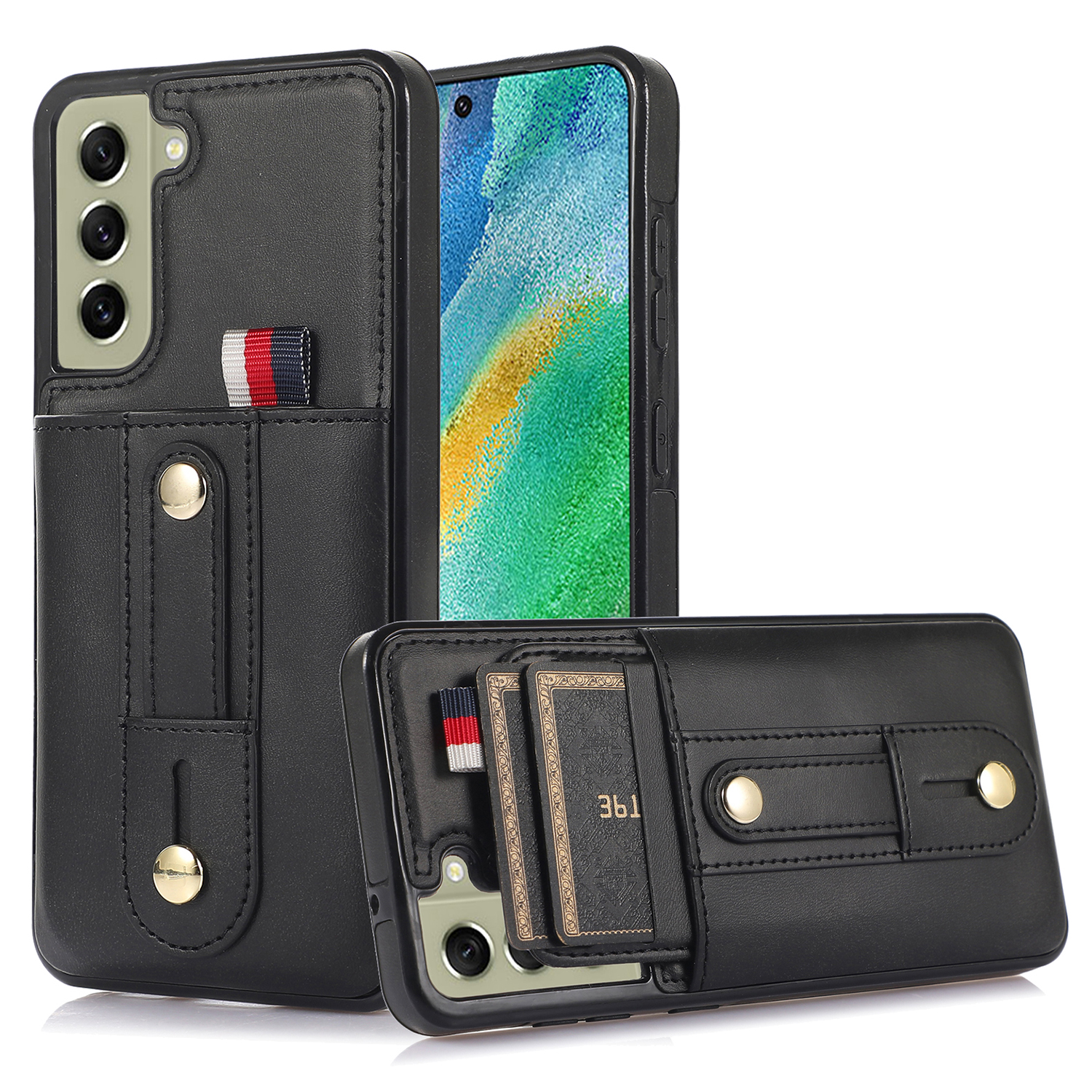 Kartenhalterkoffer Für Samsung Galaxy S21 fe 5g, Anti-scratch Retro Pu-leder-beschichtete Tpu-telefonabdeckung Mit Kickstand - Schwarz, Galaxy S21 FE 5G
Kartenhalterkoffer Für Samsung Galaxy S21 fe 5g, Anti-scratch Retro Pu-leder-beschichtete Tpu-telefonabdeckung Mit Kickstand - Schwarz, Galaxy S21 FE 5G