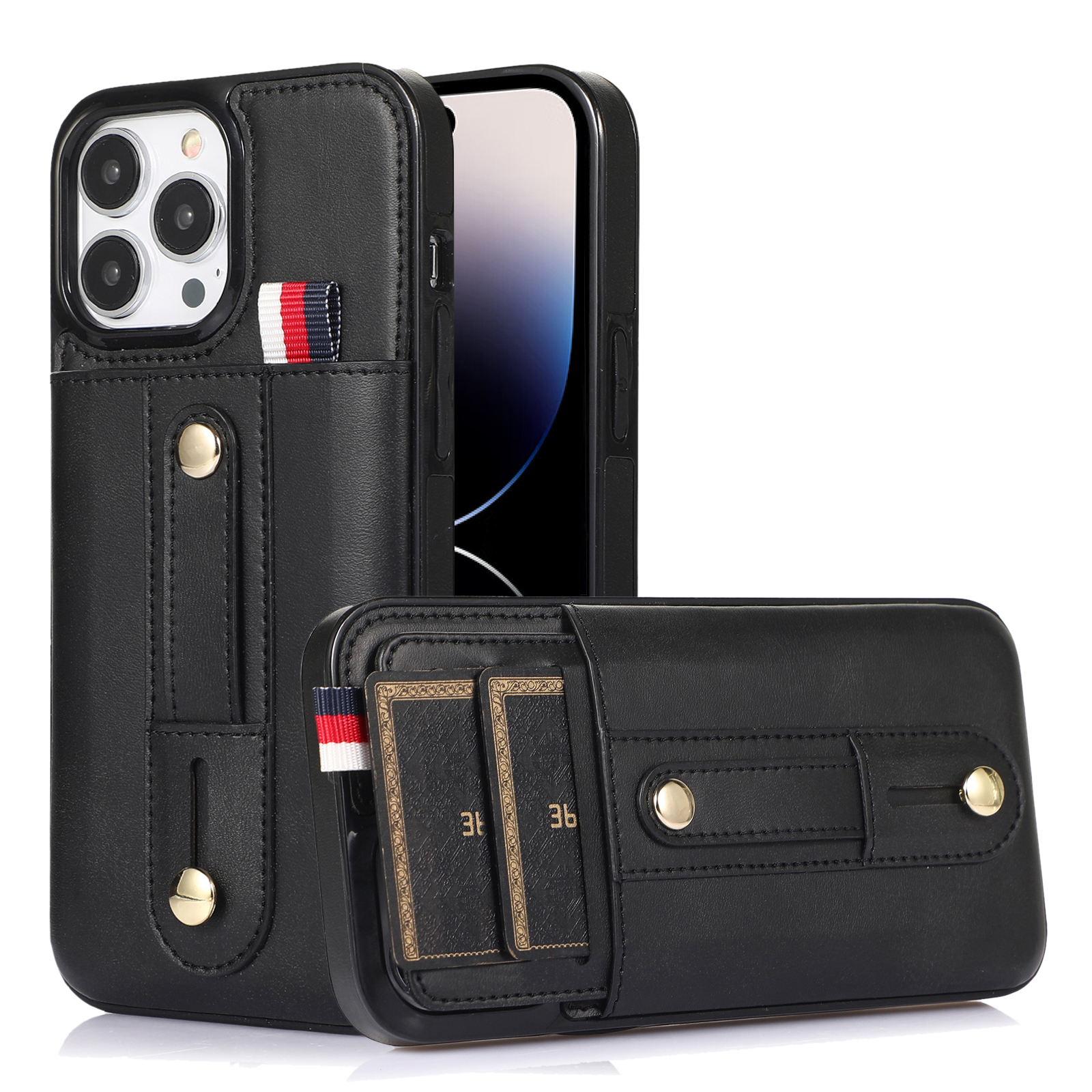 Für Das Iphone 14 Pro Max Kickstand Phone Case Retro PU Lederbeschichtete TPU -abdeckung Mit Kartensteckplätzen - Schwarz, iPhone 14 Pro Max
Für Das Iphone 14 Pro Max Kickstand Phone Case Retro PU Lederbeschichtete TPU -abdeckung Mit Kartensteckplätzen - Schwarz, iPhone 14 Pro Max