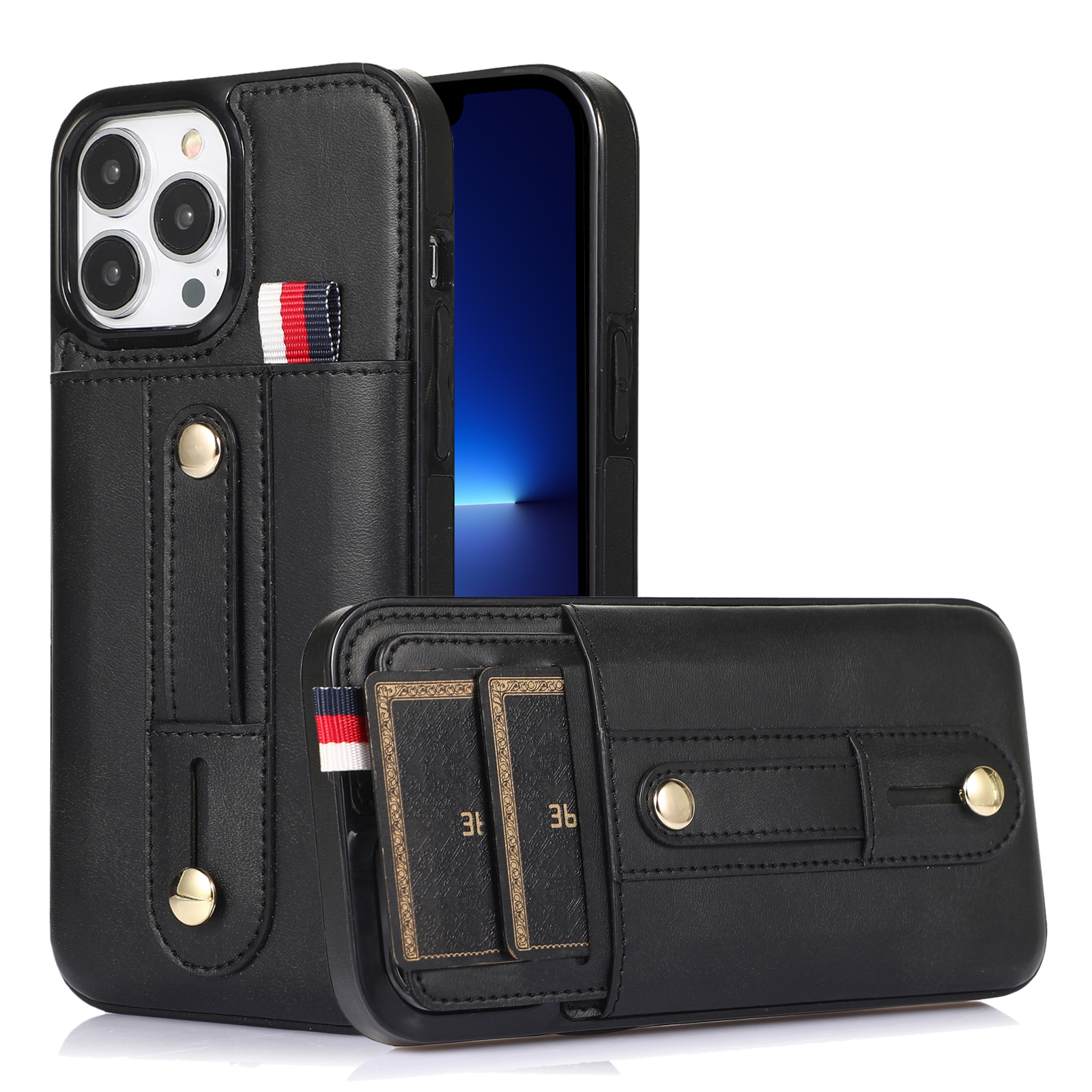Scratch Proof Phone Hülle Für Iphone 13 Pro Max 6,7 Zoll, Retro PU Leder Beschichtete TPU -karten -slots Kickstand Cover - Schwarz, iPhone 13 Pro Max
Scratch Proof Phone Hülle Für Iphone 13 Pro Max 6,7 Zoll, Retro PU Leder Beschichtete TPU -karten -slots Kickstand Cover - Schwarz, iPhone 13 Pro Max