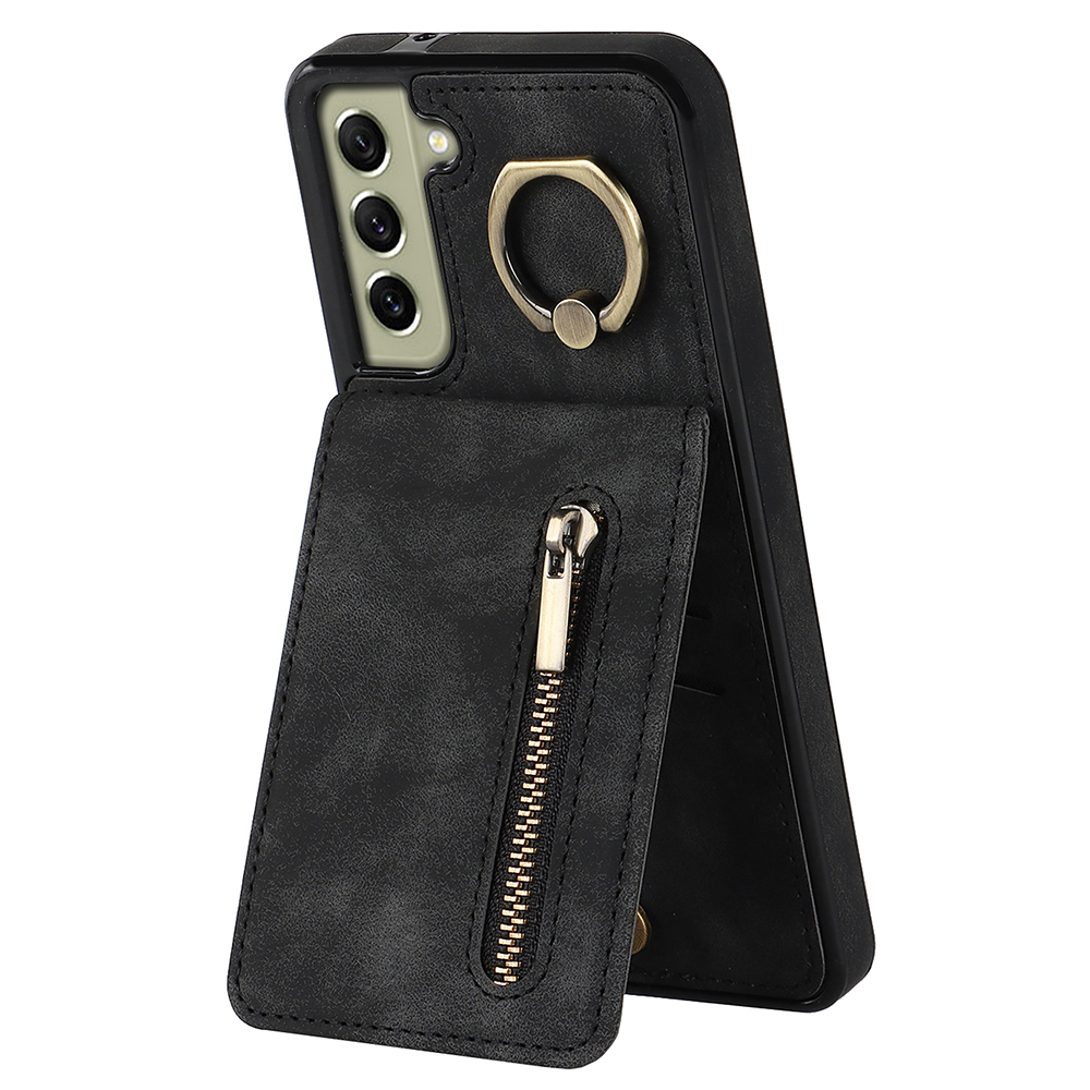 Retro PU+TPU Kickstand -koffer Für Samsung Galaxy S22 5G RFID -blockierung Telefonabdeckung Mit Reißverschluss Brieftasche - Schwarz, Galaxy S22 5G
Retro PU+TPU Kickstand -koffer Für Samsung Galaxy S22 5G RFID -blockierung Telefonabdeckung Mit Reißverschluss Brieftasche - Schwarz, Galaxy S22 5G