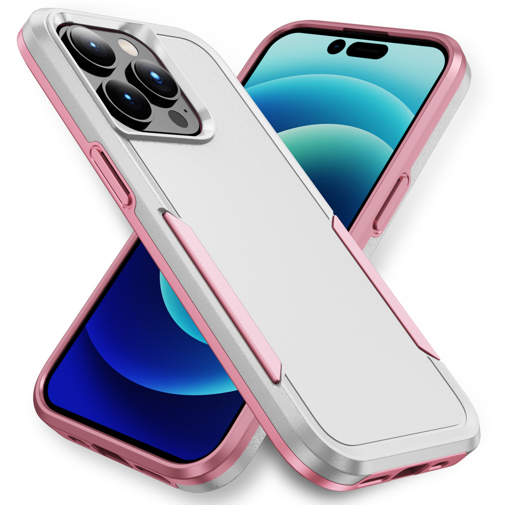 Für Das Iphone 15 Pro Max Anti-drop-abdeckungsabdeckung Schockdes Pc+tpu-telefonfall - Weiß+pink, iPhone 15 Pro Max
Für Das Iphone 15 Pro Max Anti-drop-abdeckungsabdeckung Schockdes Pc+tpu-telefonfall - Weiß+pink, iPhone 15 Pro Max