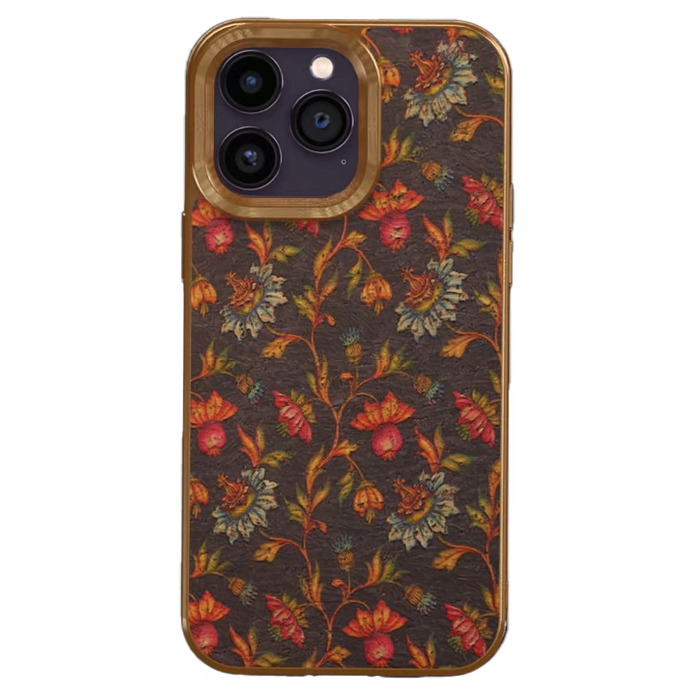 Blumenmusterserie Für Iphone 12 / 12 Pro Electroplating Phone Case PU Lederbeschichtete TPU+PC -abdeckung - Schwarz, iPhone 12
Blumenmusterserie Für Iphone 12 / 12 Pro Electroplating Phone Case PU Lederbeschichtete TPU+PC -abdeckung - Schwarz, iPhone 12